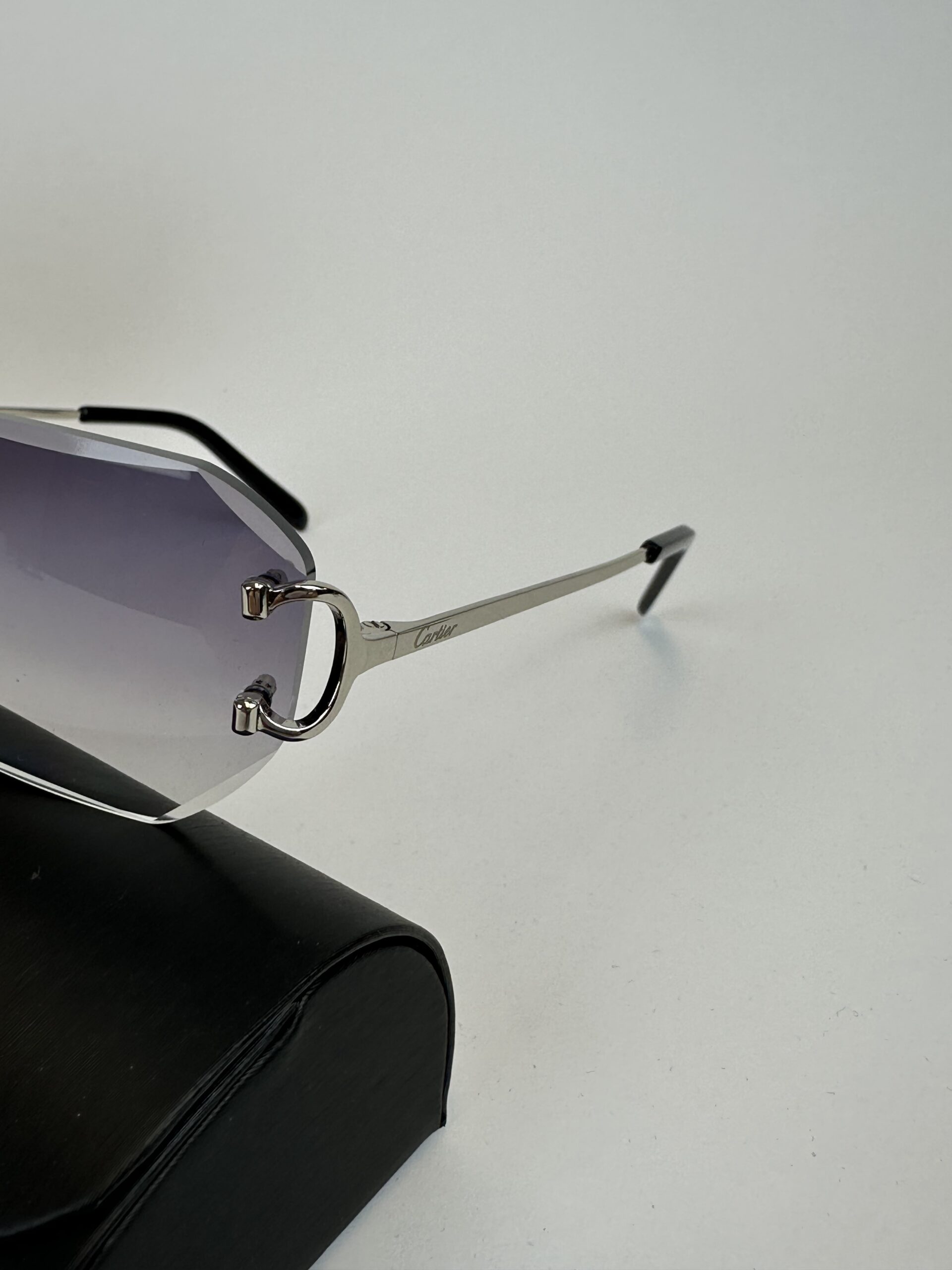Cartier Piccadilly DC Silver Frame Black - Image 2