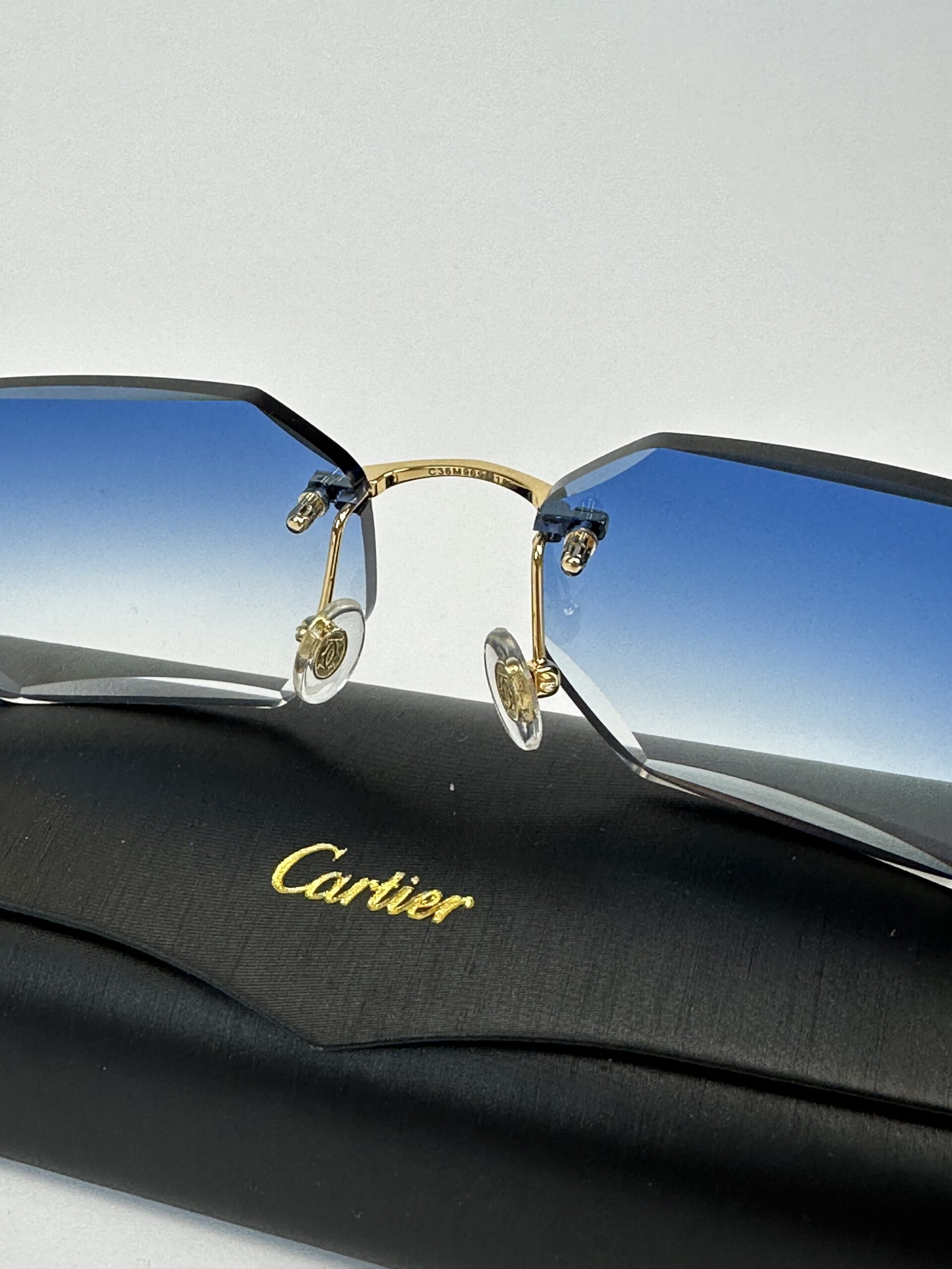 Cartier Piccadilly DC Gold Frame Blue - Image 3