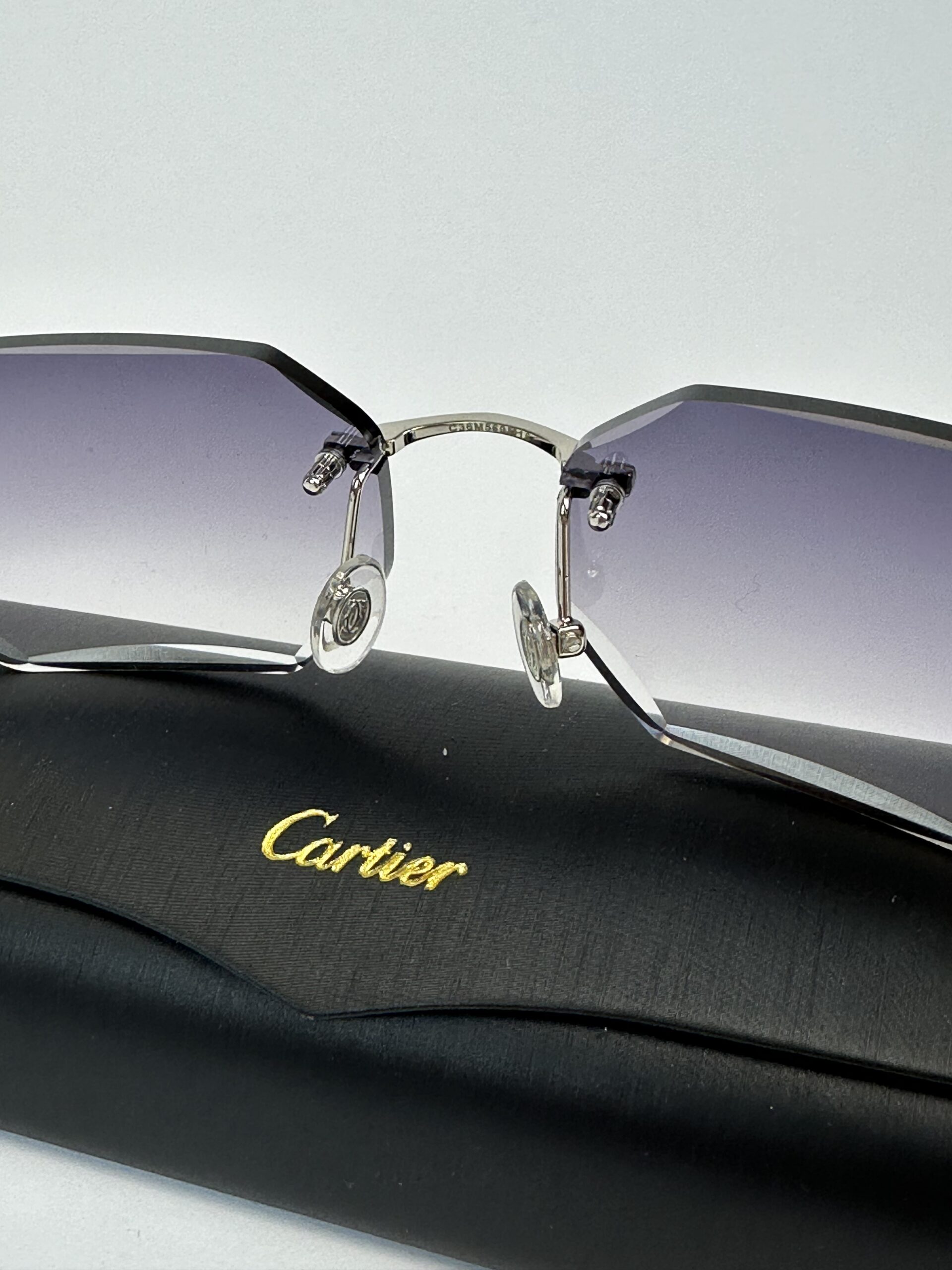 Cartier Piccadilly DC Silver Frame Black - Image 3