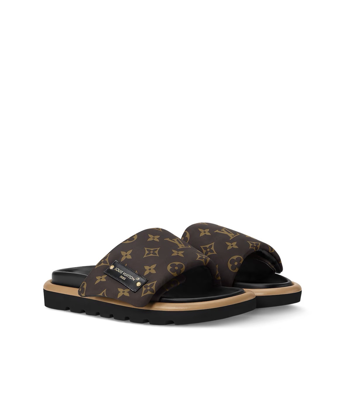 Louis Vuitton Pool Pillow Mule Monogram Brown - Image 1