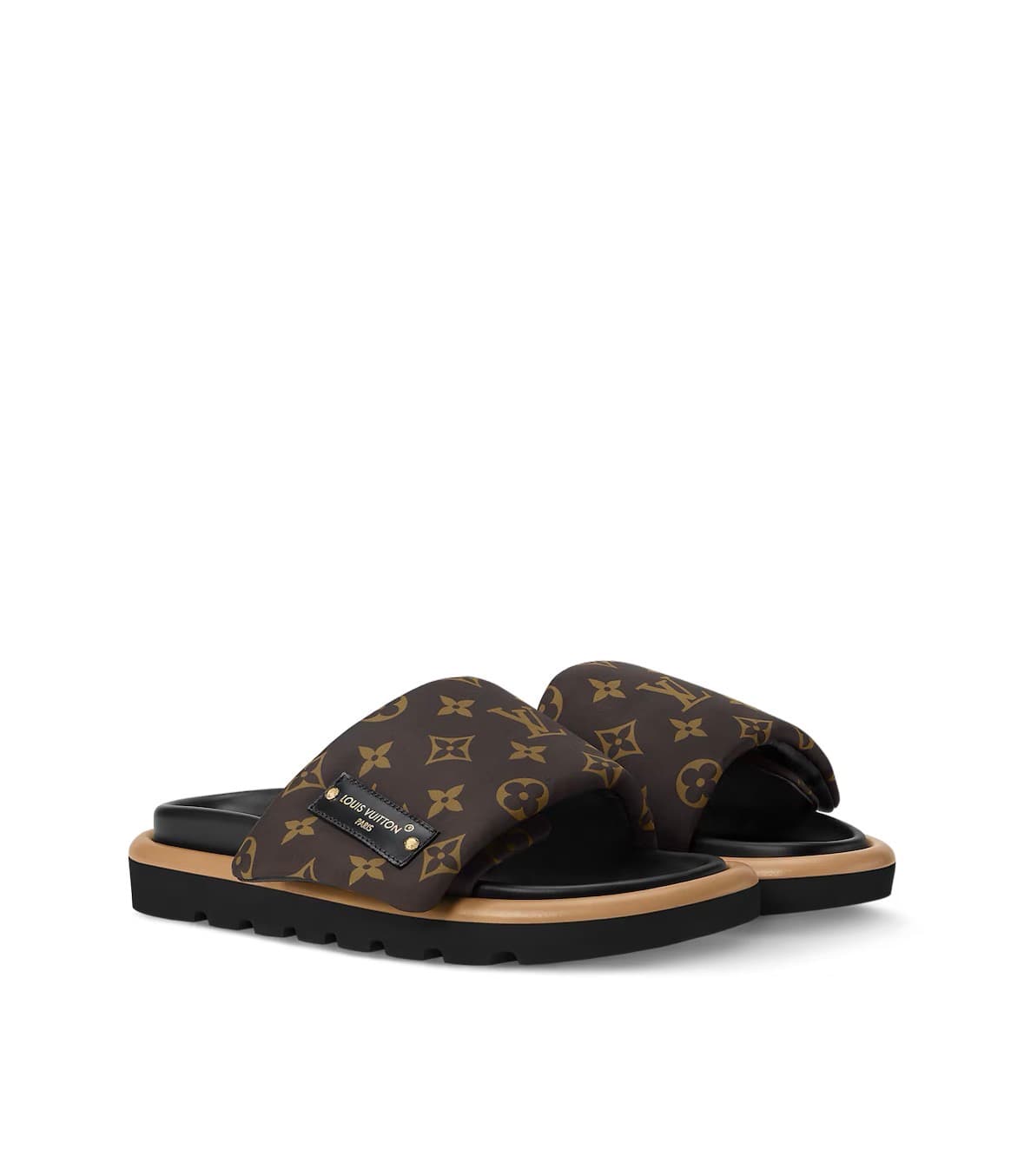 Louis Vuitton Pool Pillow Mule Monogram Brown