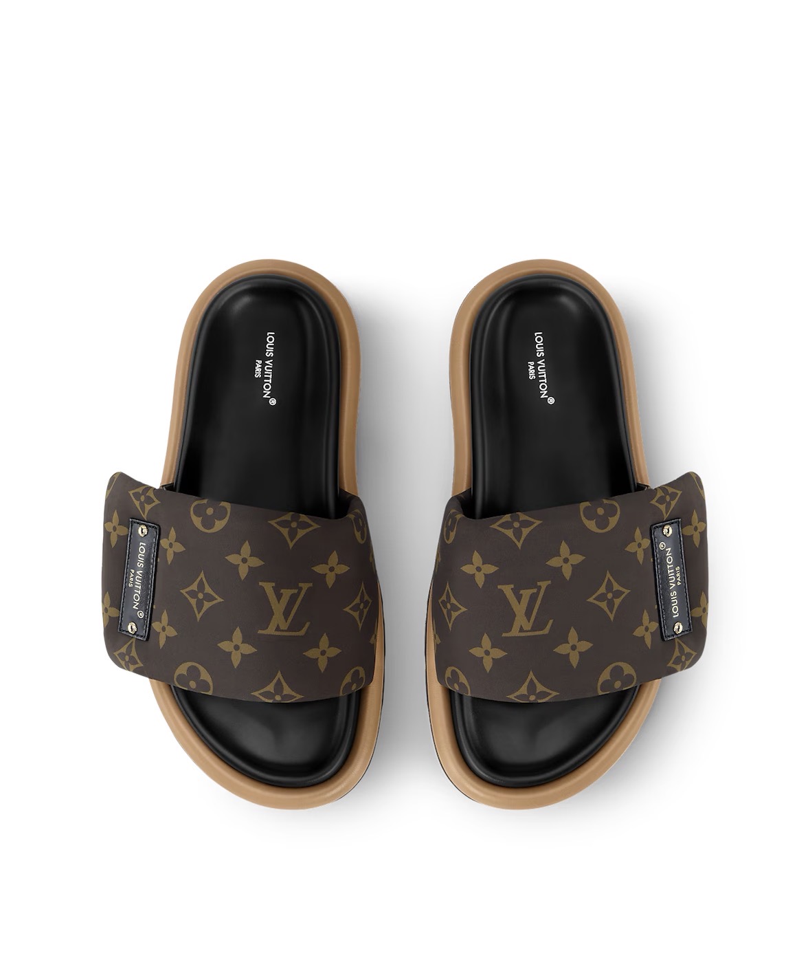 Louis Vuitton Pool Pillow Mule Monogram Brown - Image 3