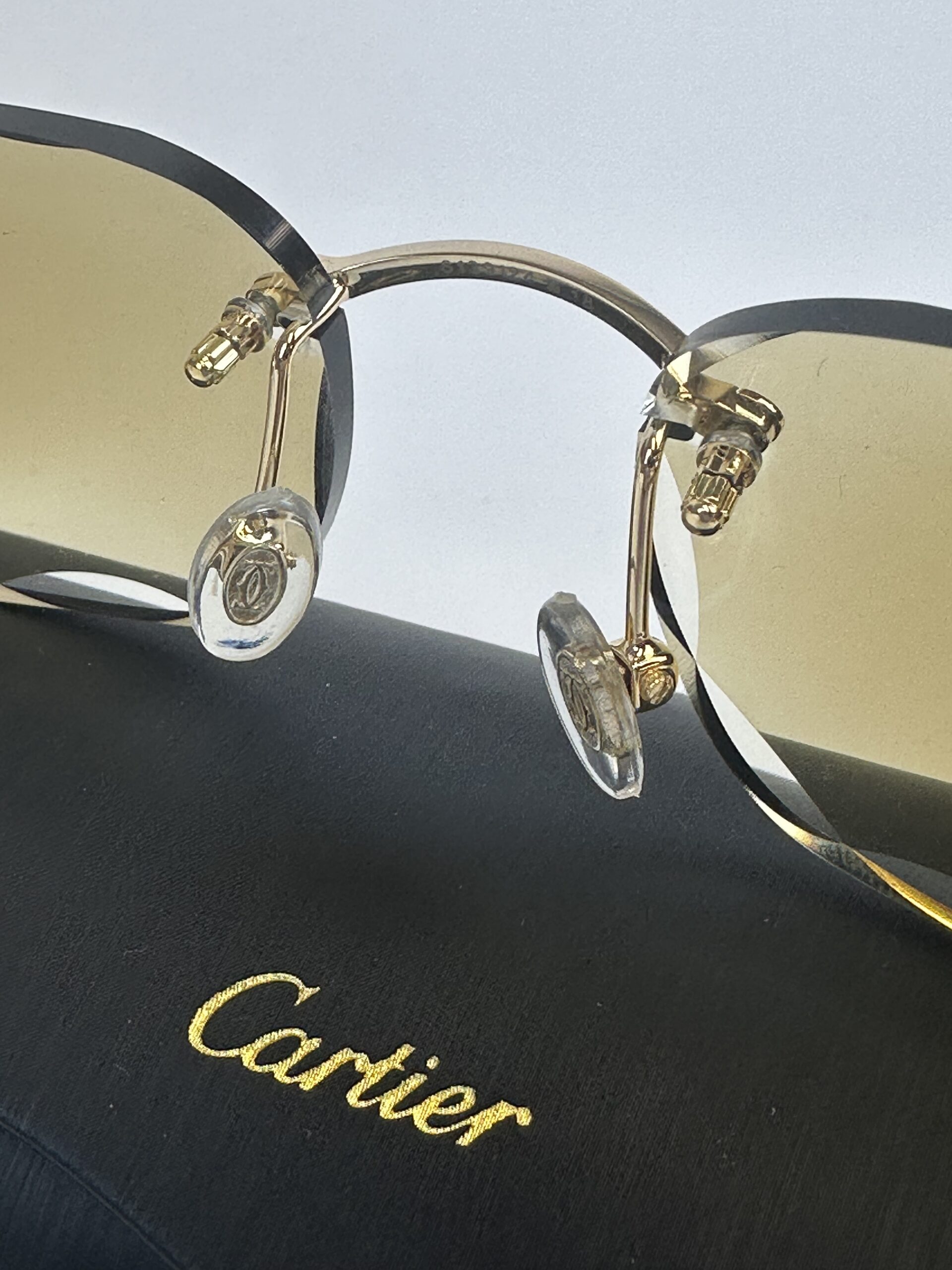 Cartier Panthere DC Silver Frame Brown ( Meekleurend glazen ) - Image 3