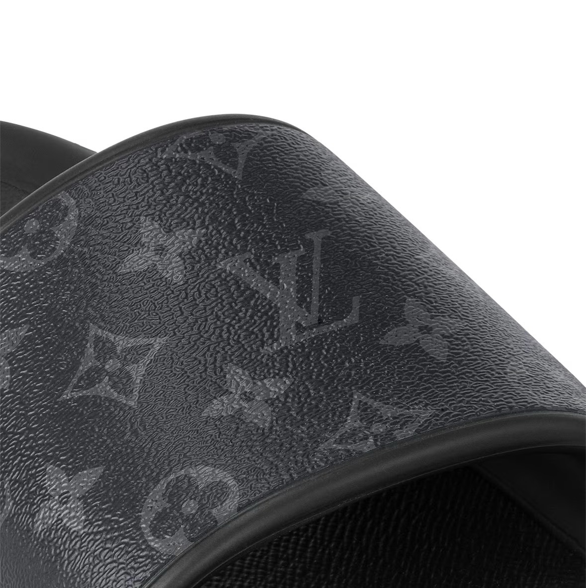 Louis Vuitton Waterfront Monogram Slides Black - Image 4