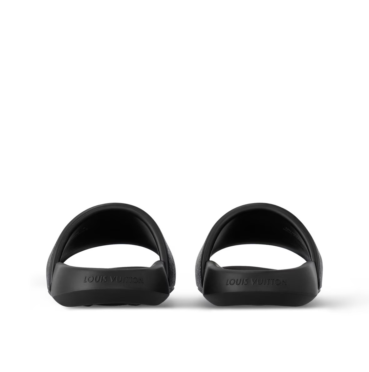 Louis Vuitton Waterfront Monogram Slides Black - Image 5