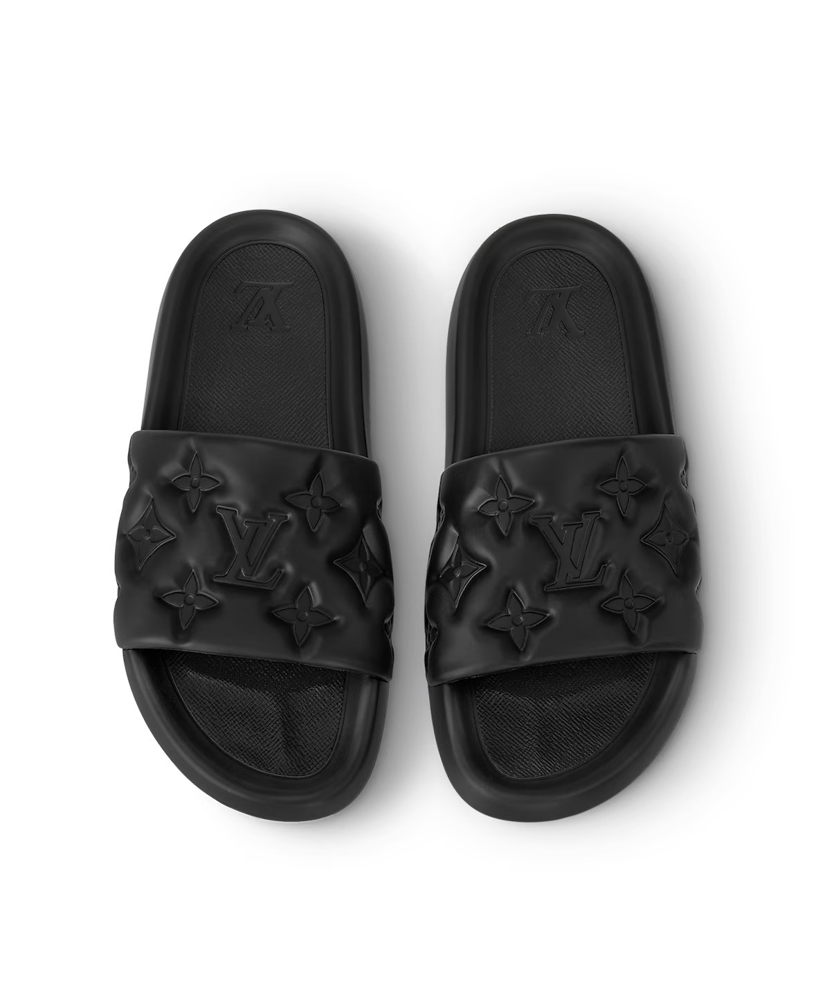 Louis Vuitton Waterfront Mule Slides Black - Image 3