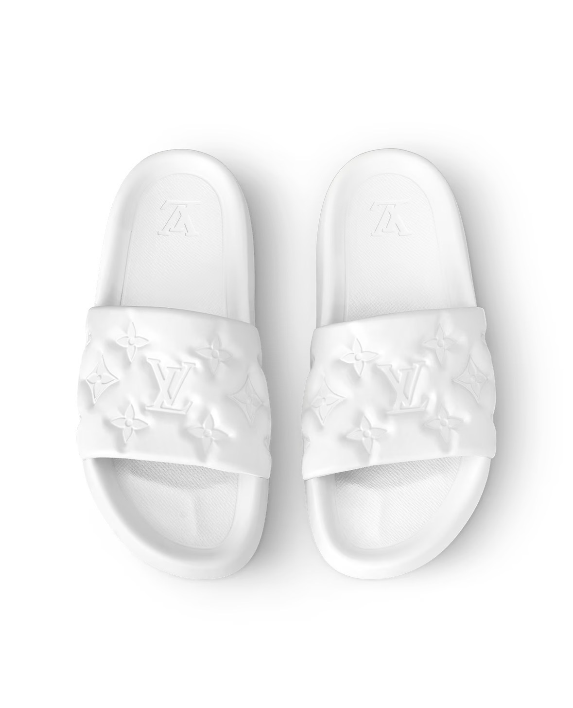 Louis Vuitton Waterfront Mule Slides White - Image 3