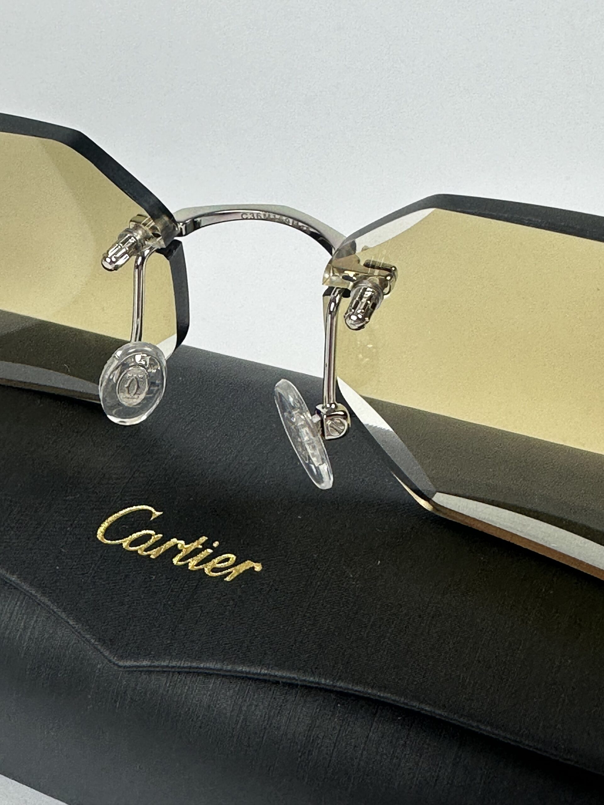 Cartier Piccadilly DC Silver Frame Brown ( Meekleurend glazen ) - Image 3