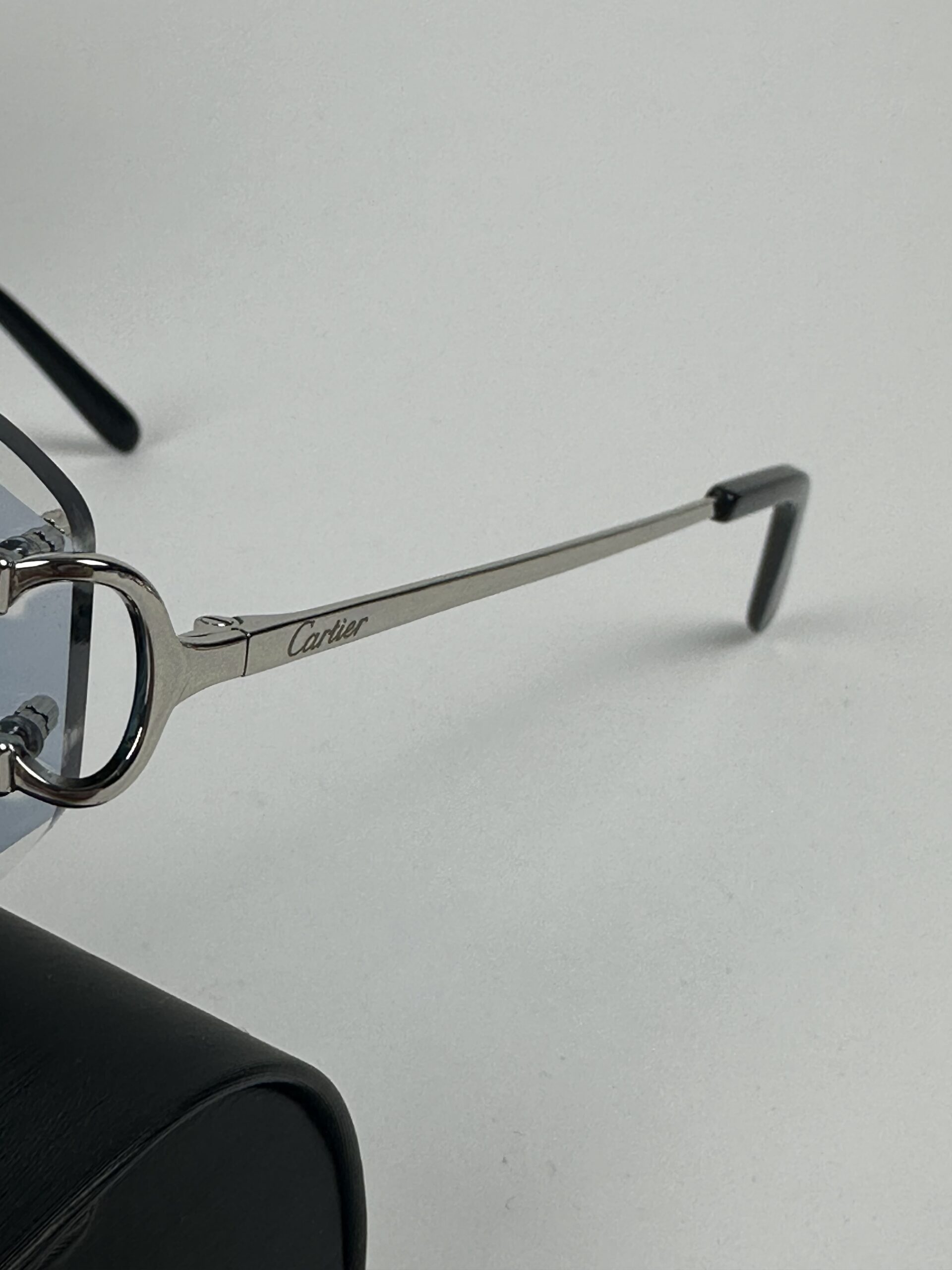 Cartier Piccadilly DC Silver Frame Blue ( Meekleurend glazen ) - Image 2