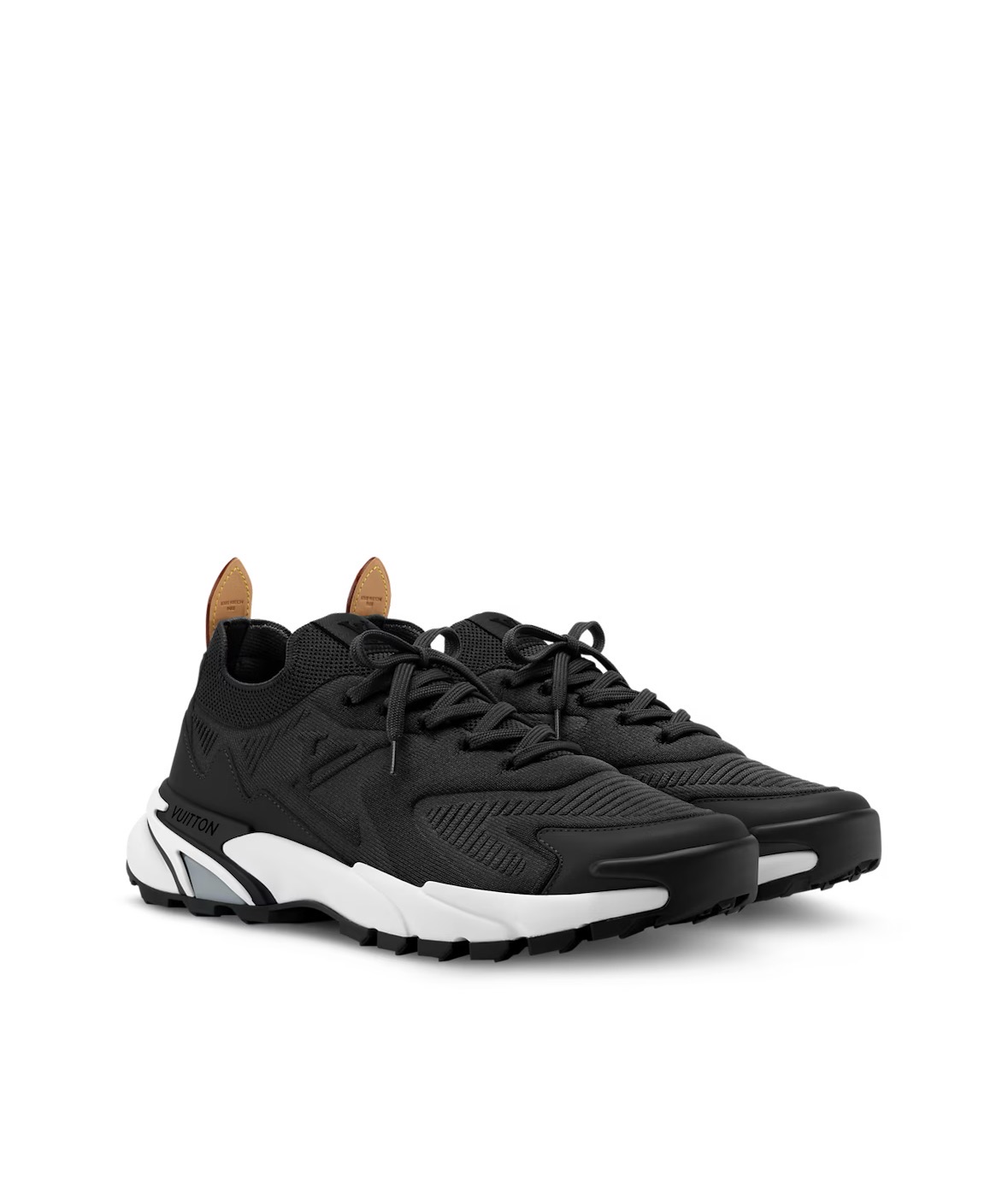 Louis Vuitton Tatic Knit Sneaker Black/White - Image 2