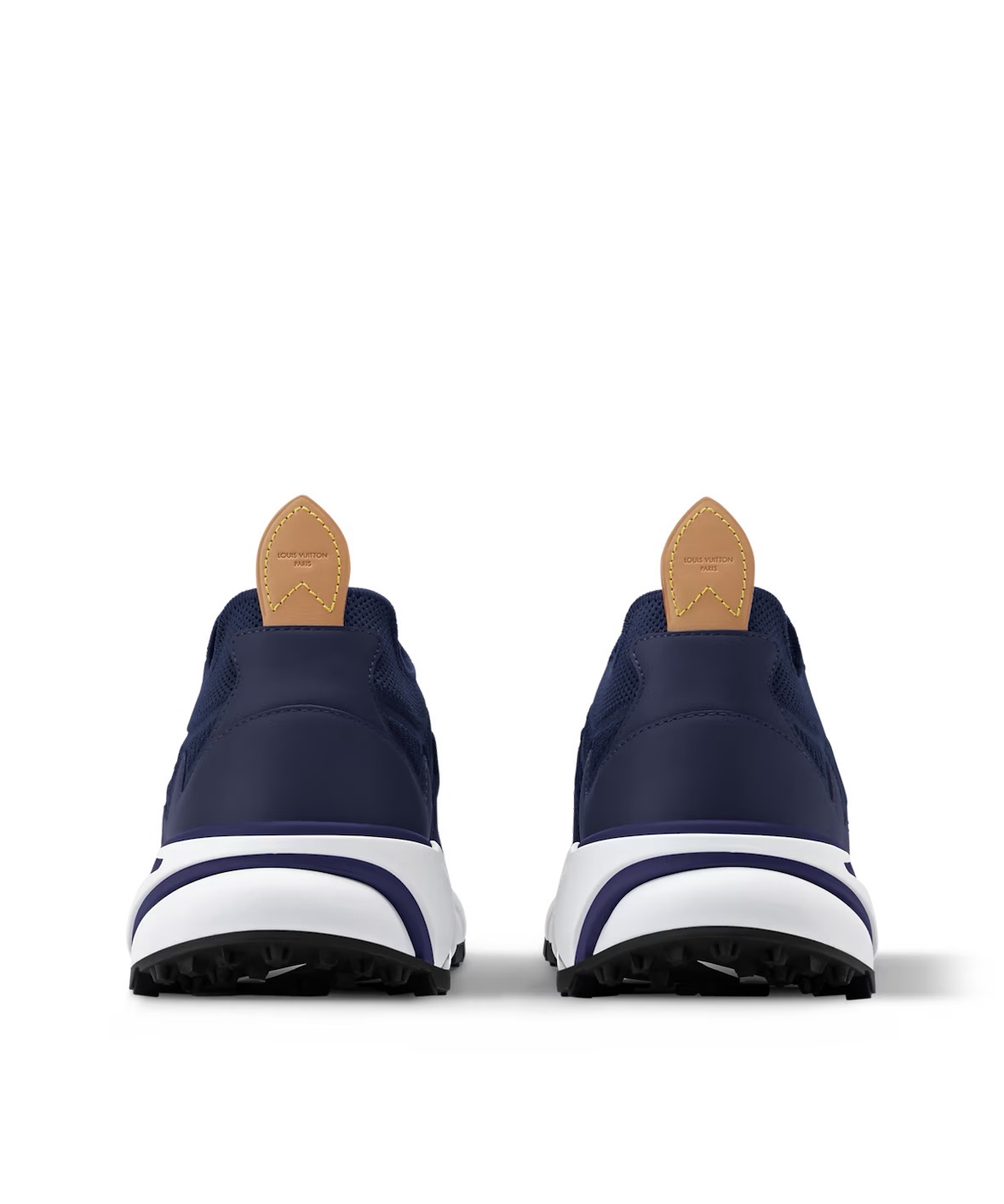 Louis Vuitton Tatic Knit Sneaker Navy Blue - Image 4