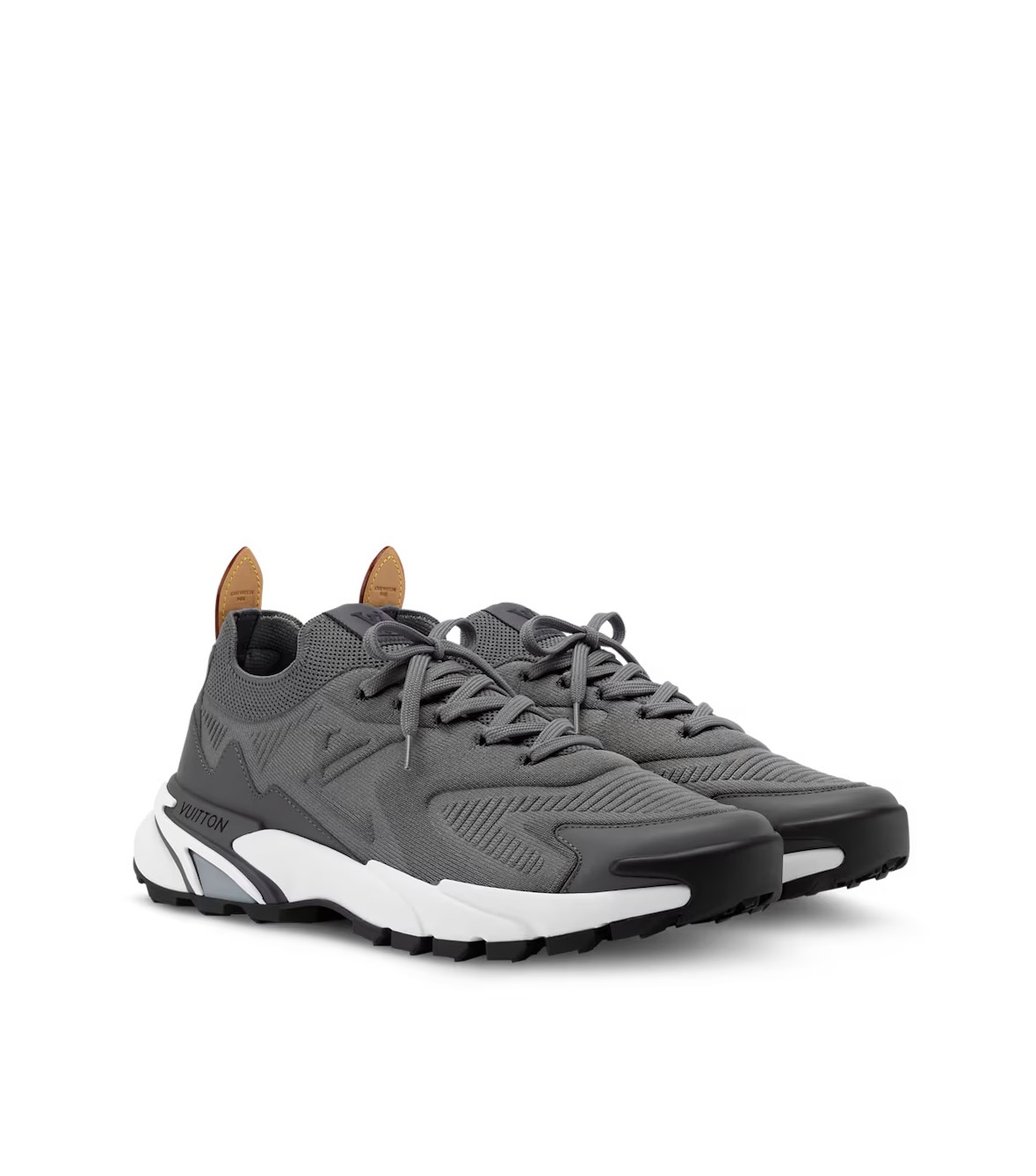 Louis Vuitton Tatic Knit Sneaker Grey - Image 2