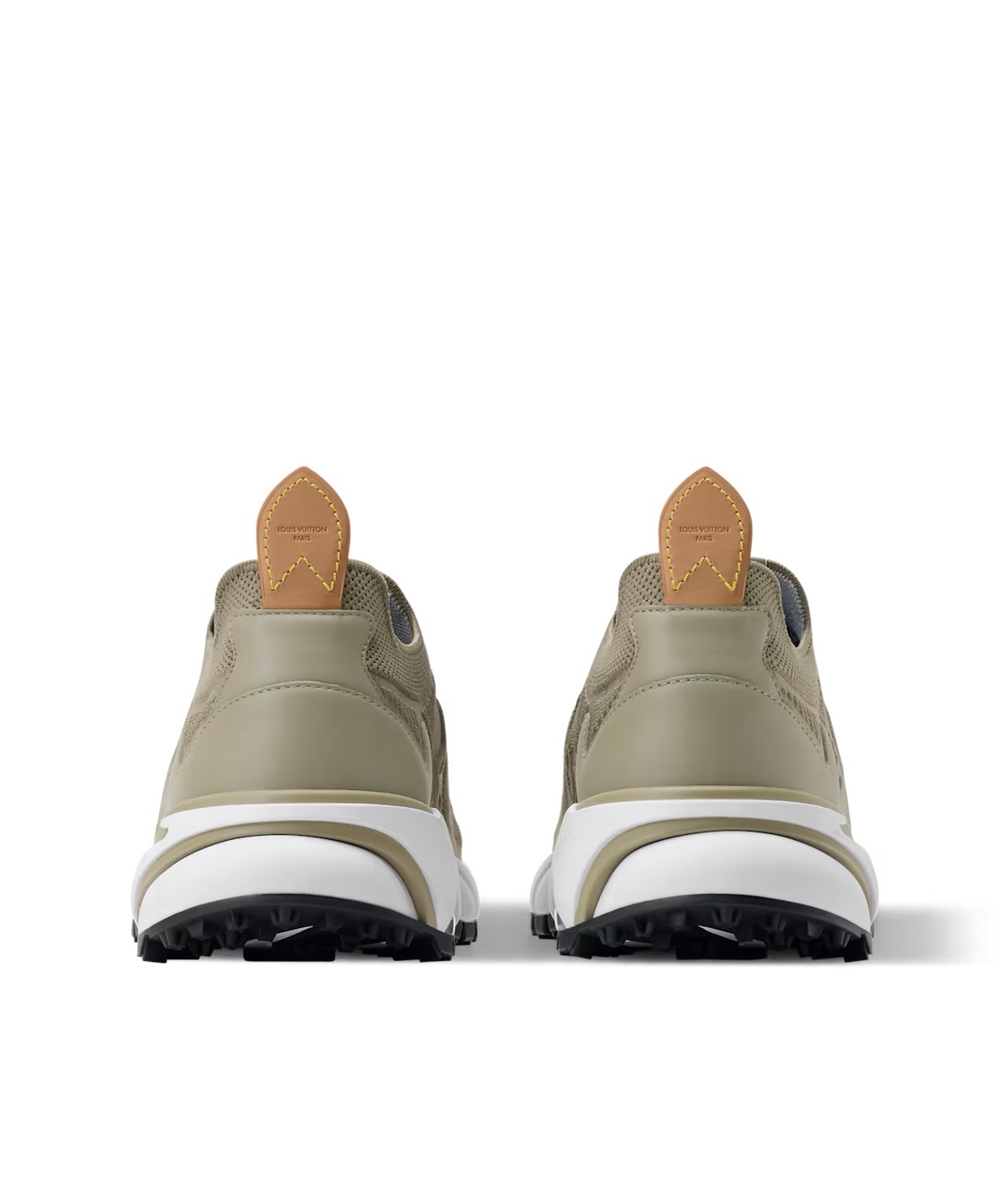 Louis Vuitton Tatic Knit Sneaker Khaki - Image 4