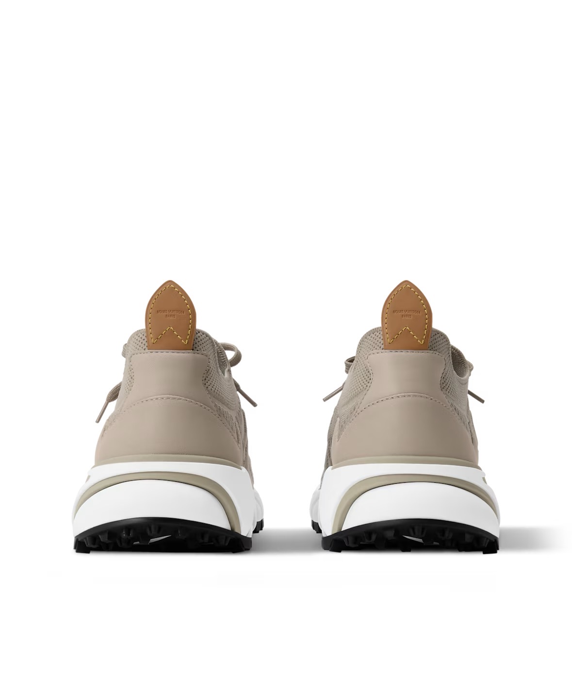 Louis Vuitton Tatic Knit Sneaker Beige - Image 4