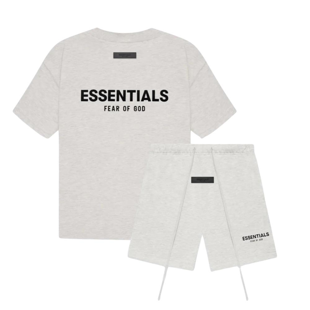 Essentials Fear Of God Light Oatmeal Summer Set - Image 2