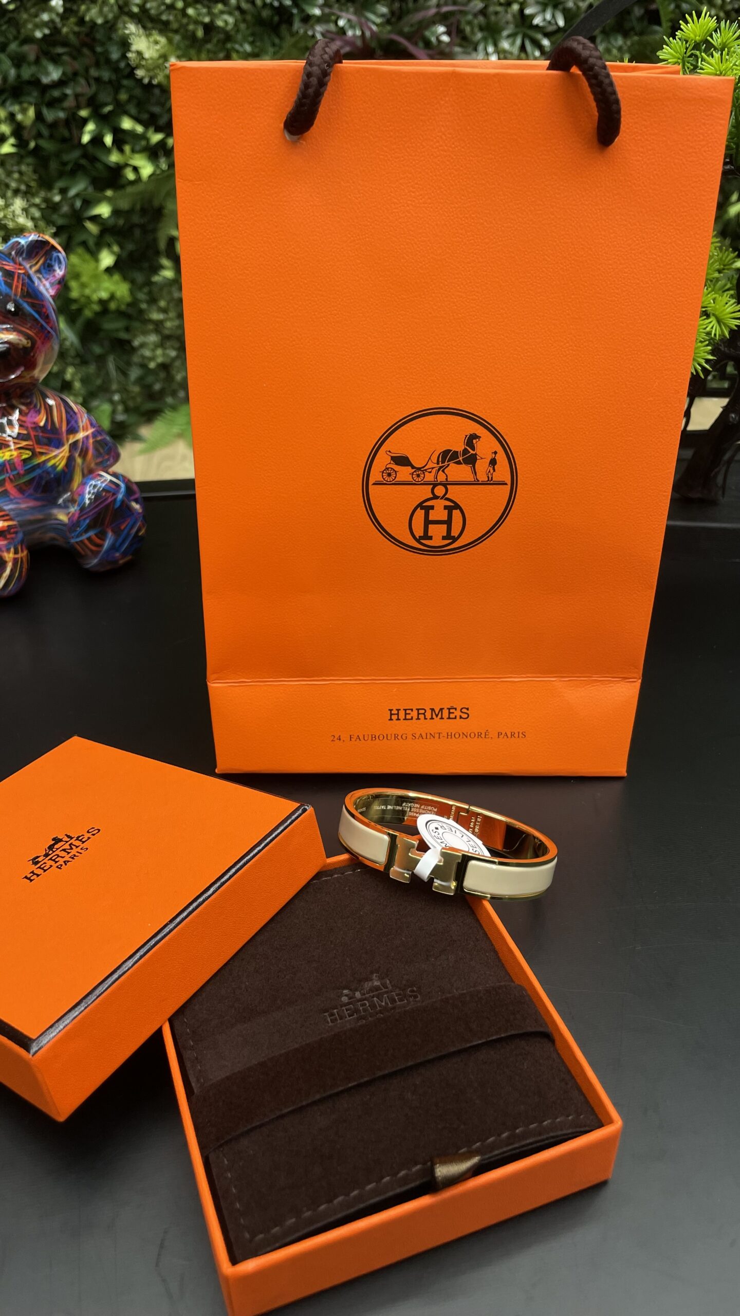 Hermes Clic H Bracelet Gold Butter Yellow - Image 1