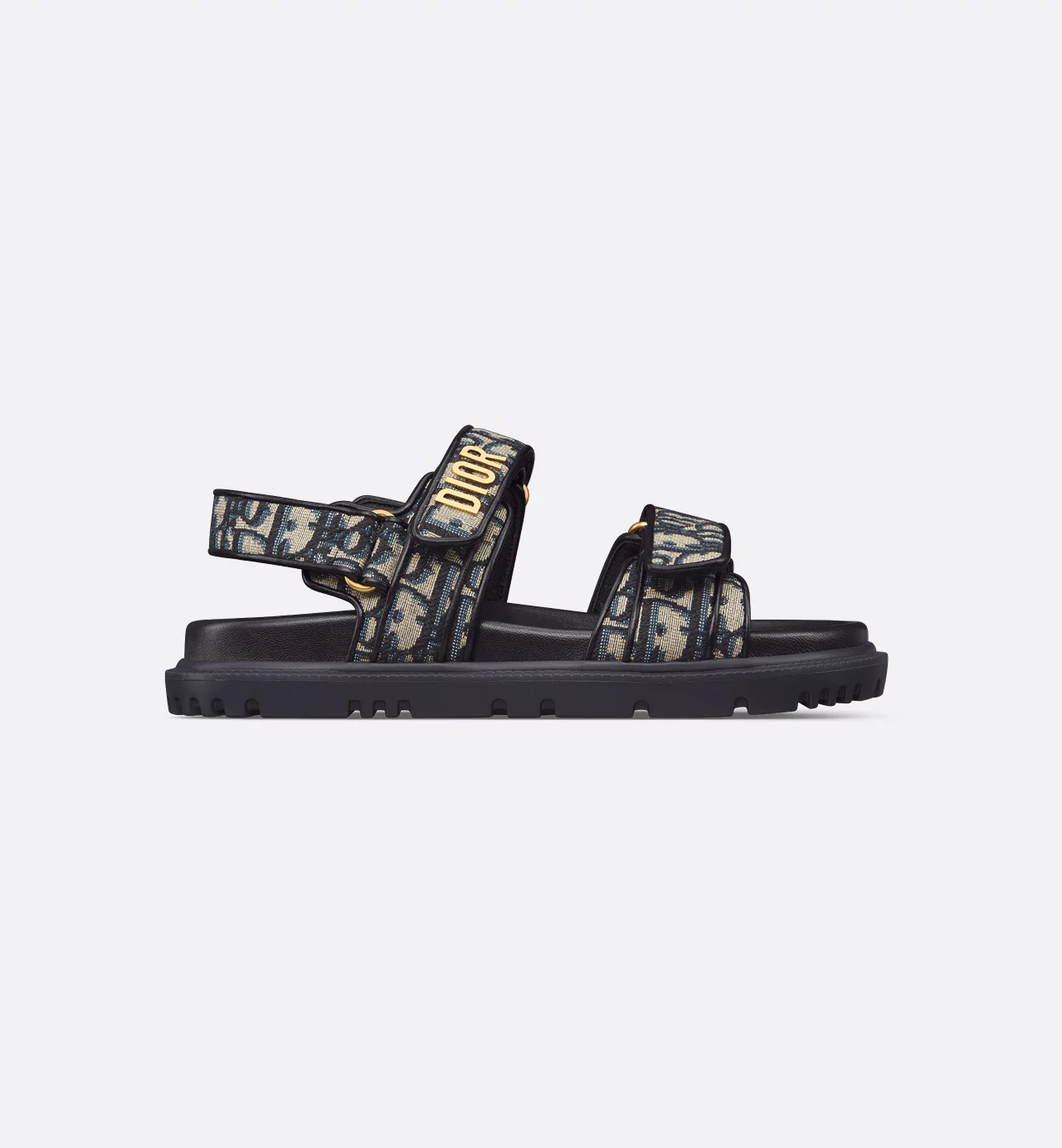 Dior Dioract Sandal Black - Image 1