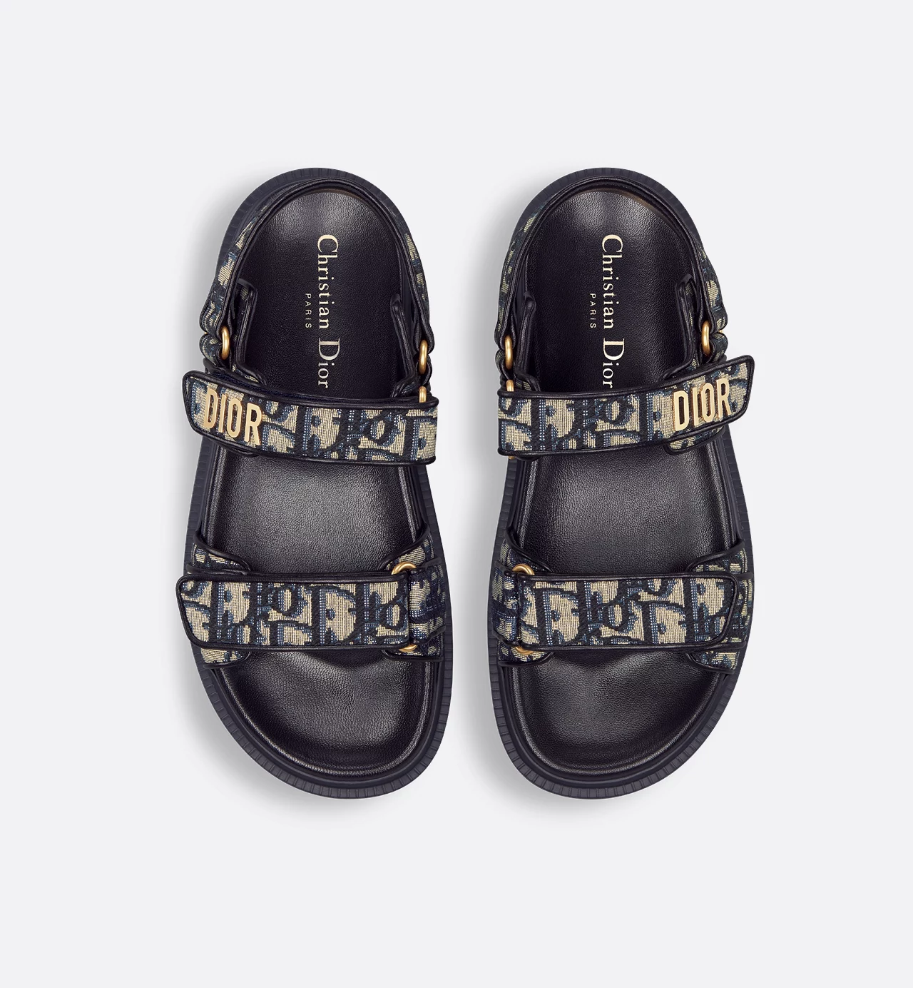 Dior Dioract Sandal Black - Image 2