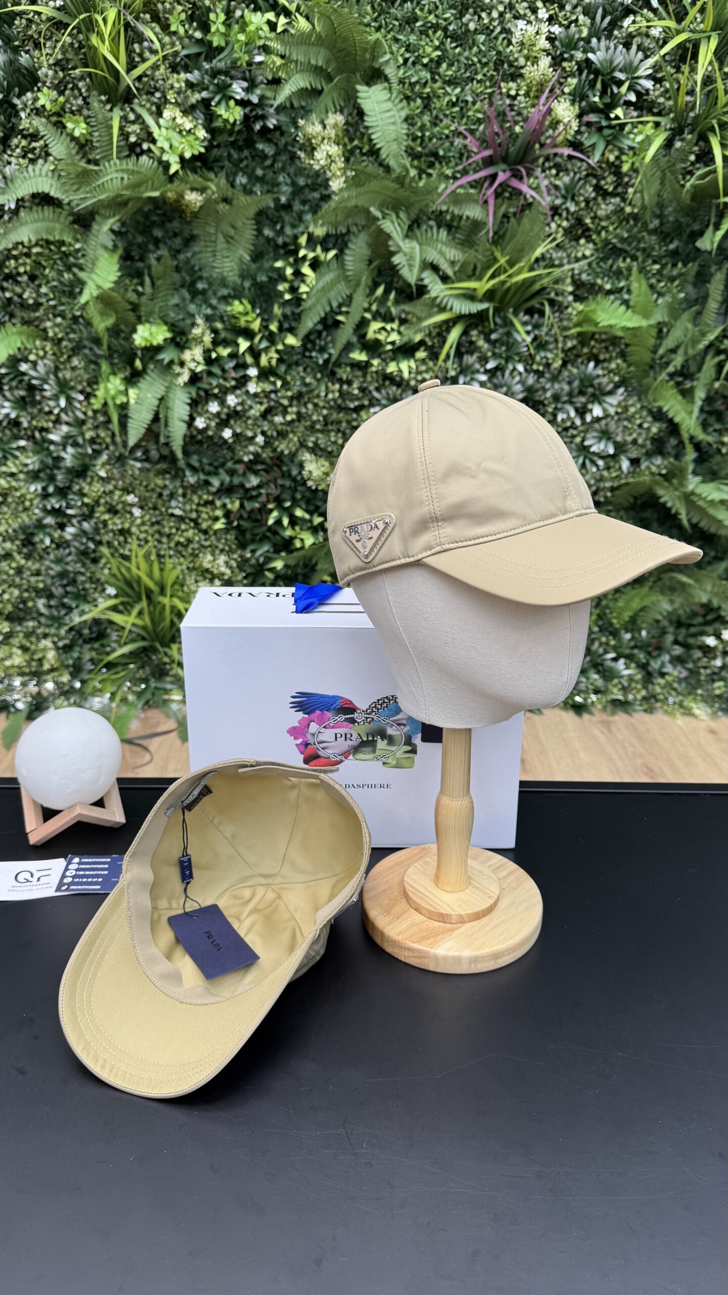 Prada Baseball Cap Beige - Image 3