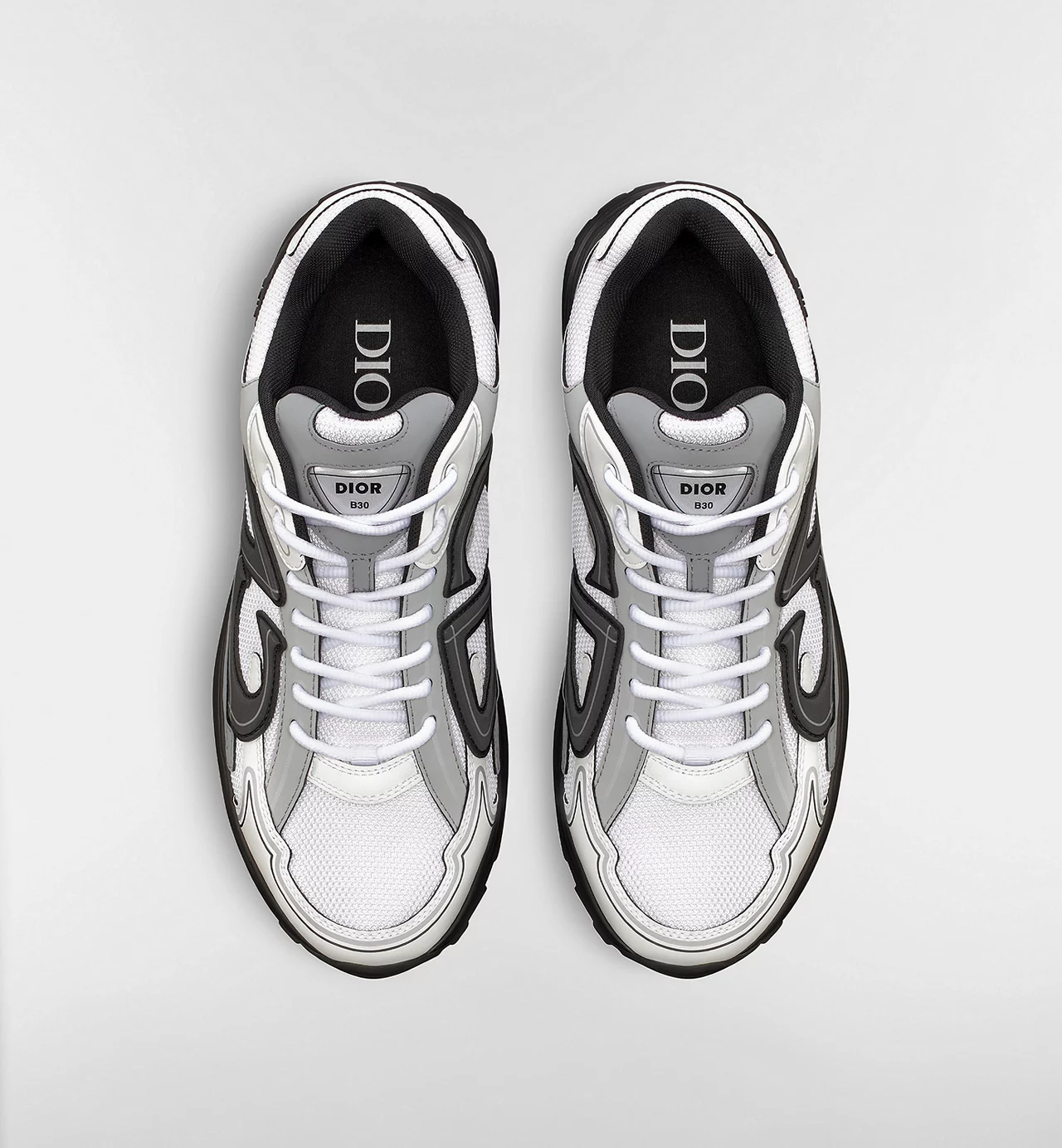 Dior B30 Countdown Sneaker White/Grey - Image 2