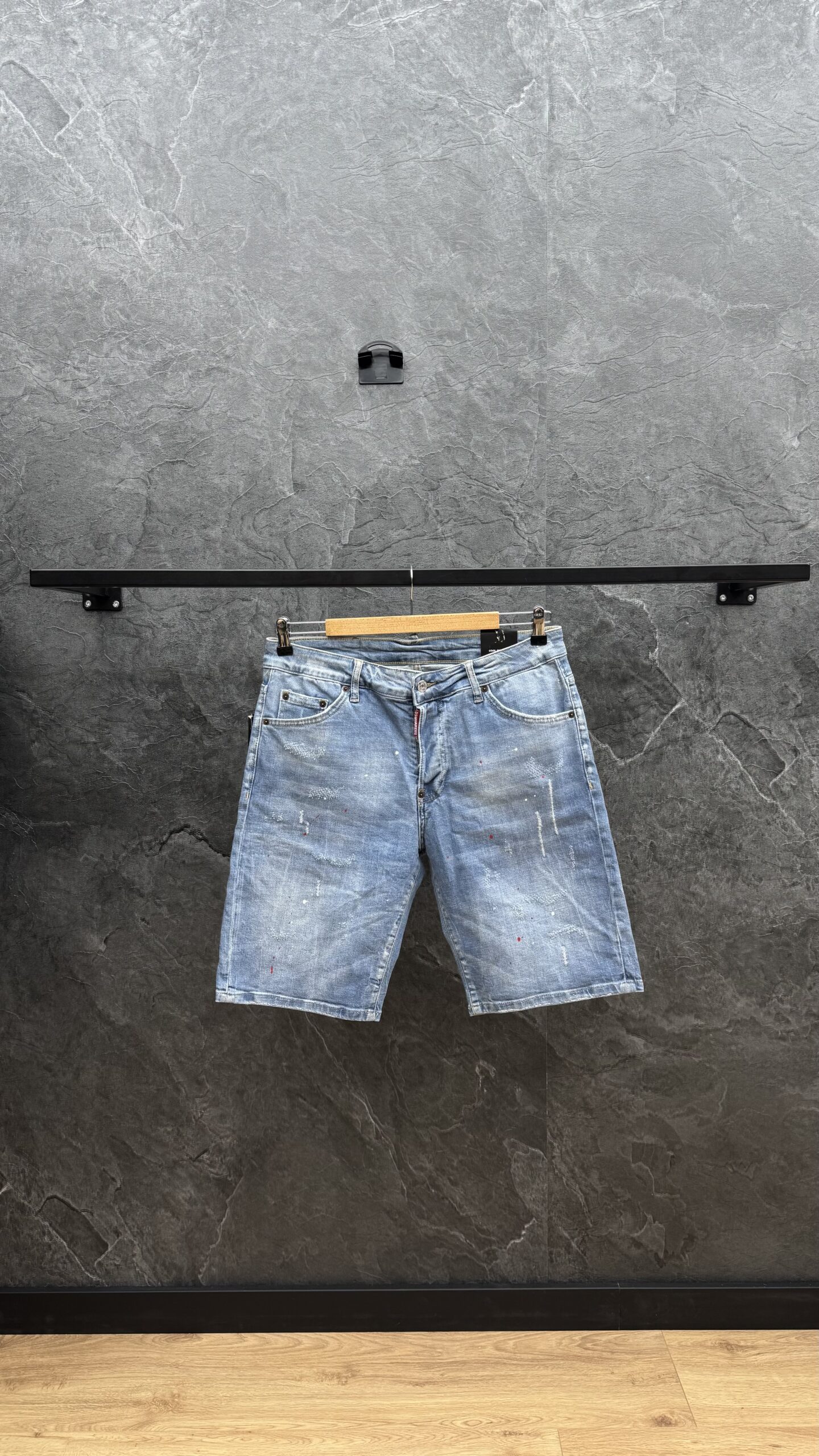 Dsquared2 Made With Love Short Jeans Blue ( Big Size ) - Image 1