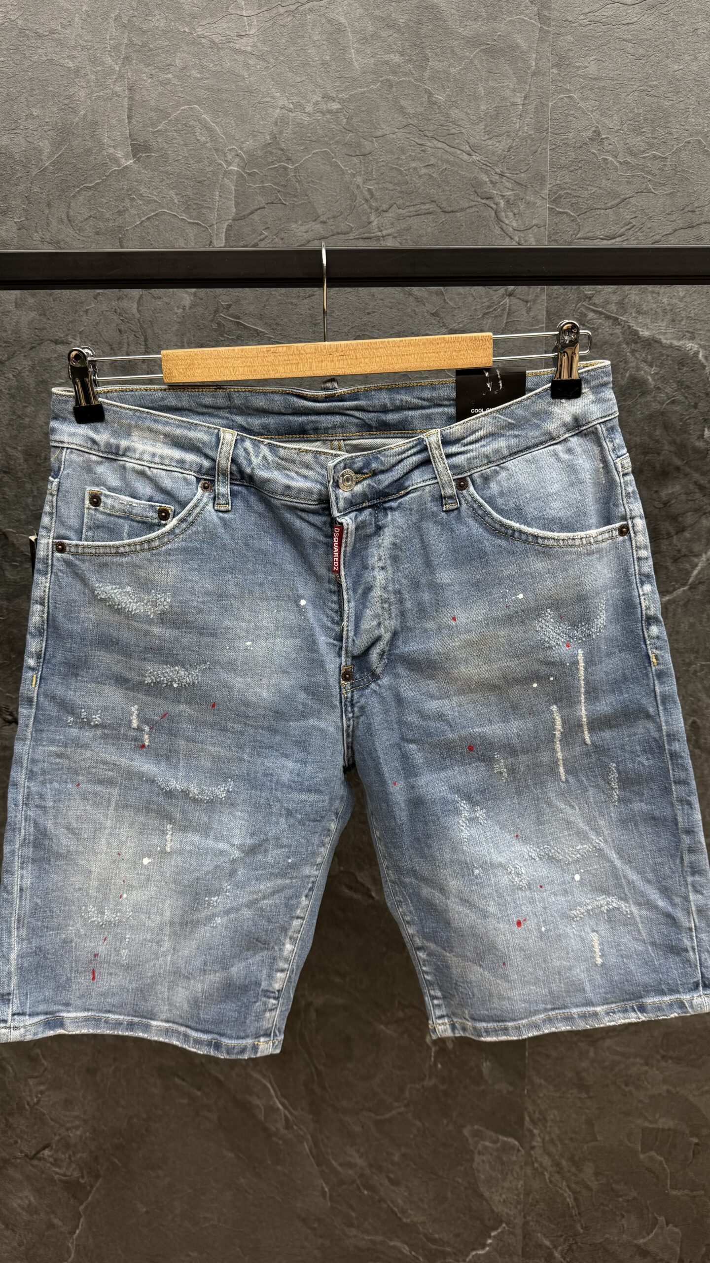 Dsquared2 Made With Love Short Jeans Blue ( Big Size ) - Image 2