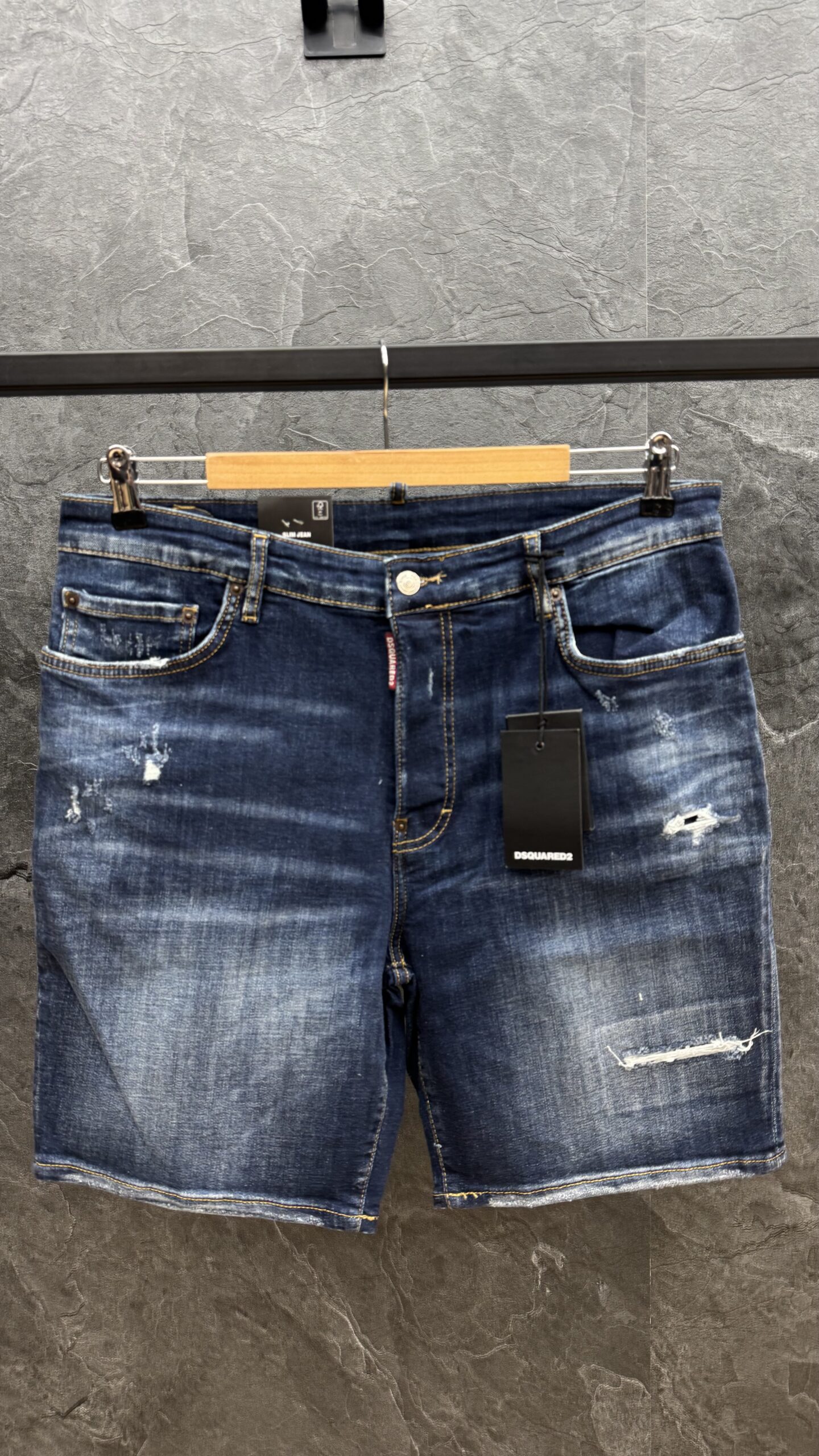 Dsquared2 1964 Short Jeans Dark Blue - Image 2