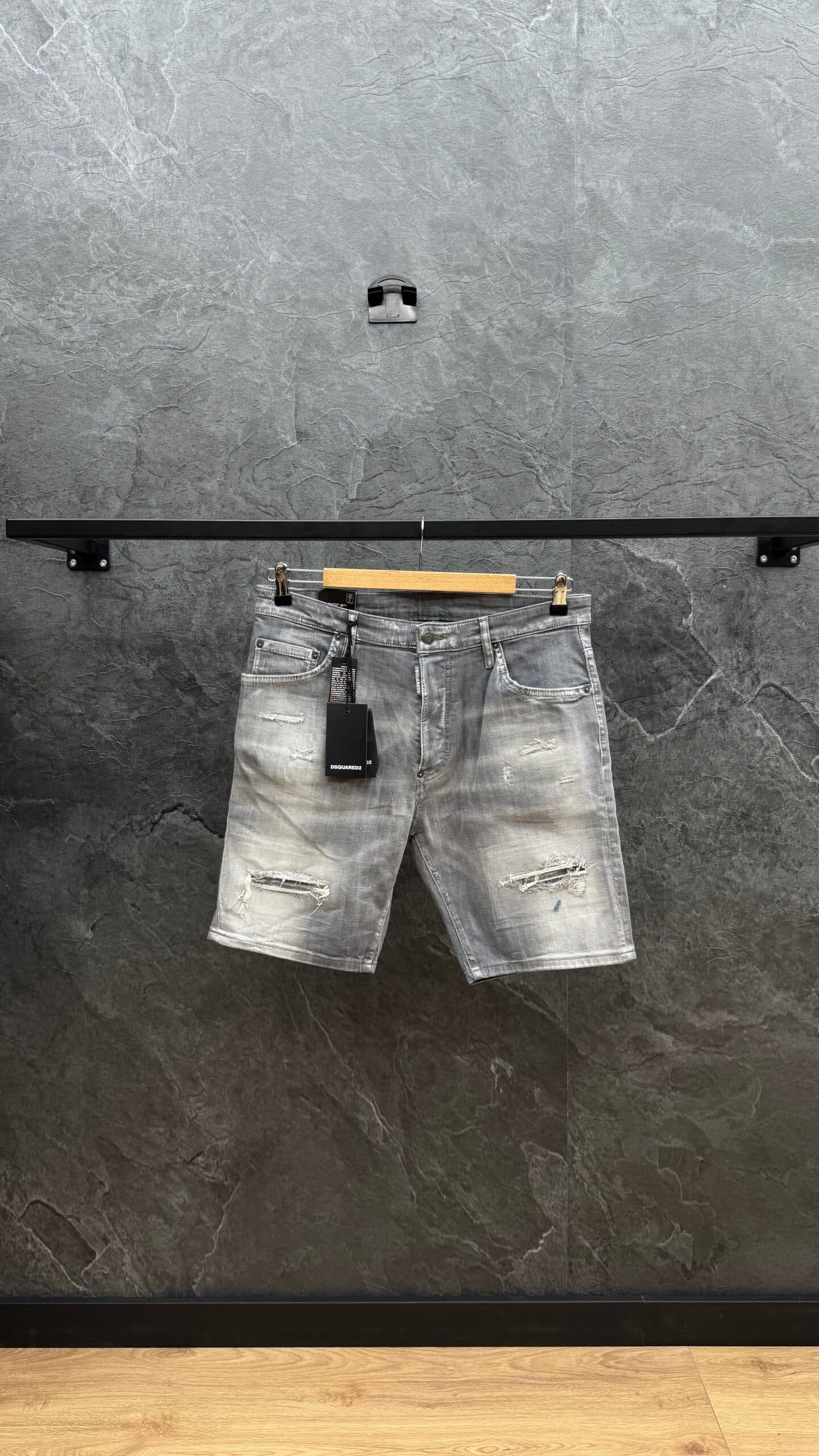 Dsquared2 Born In Canada Short Jeans Grey