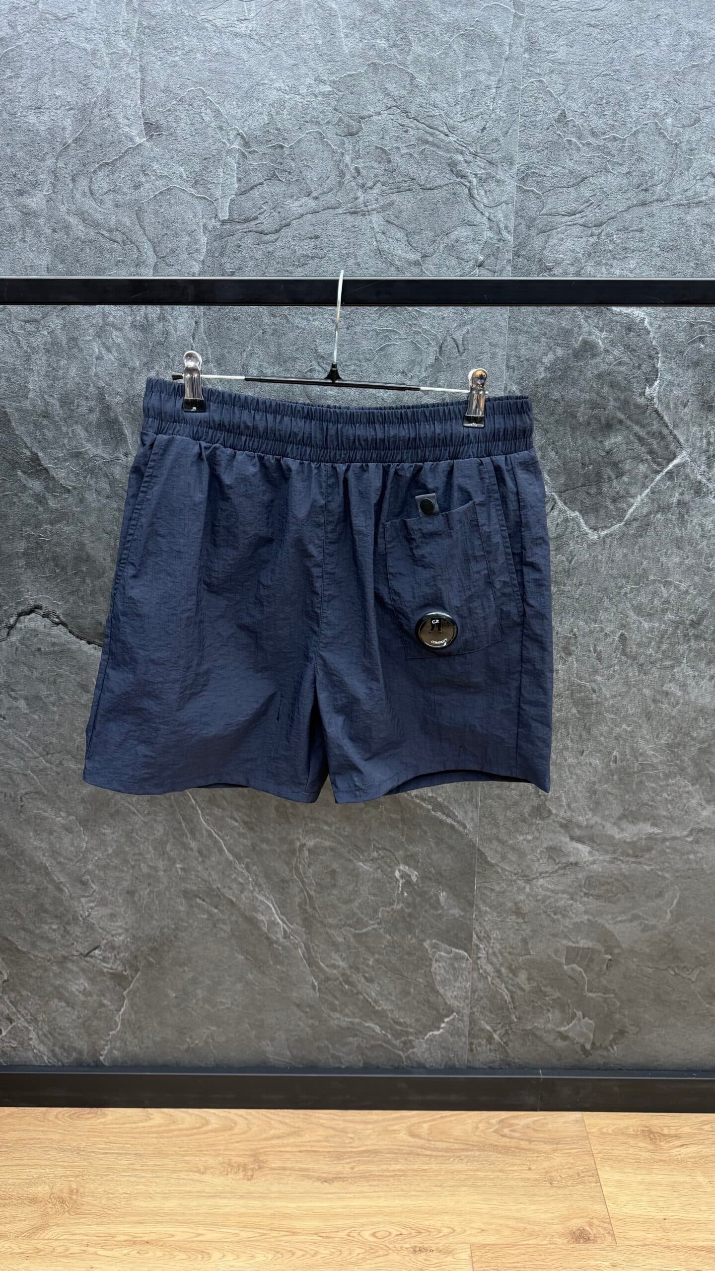 C.P. Company Front Batch Swim Short Navy Blue