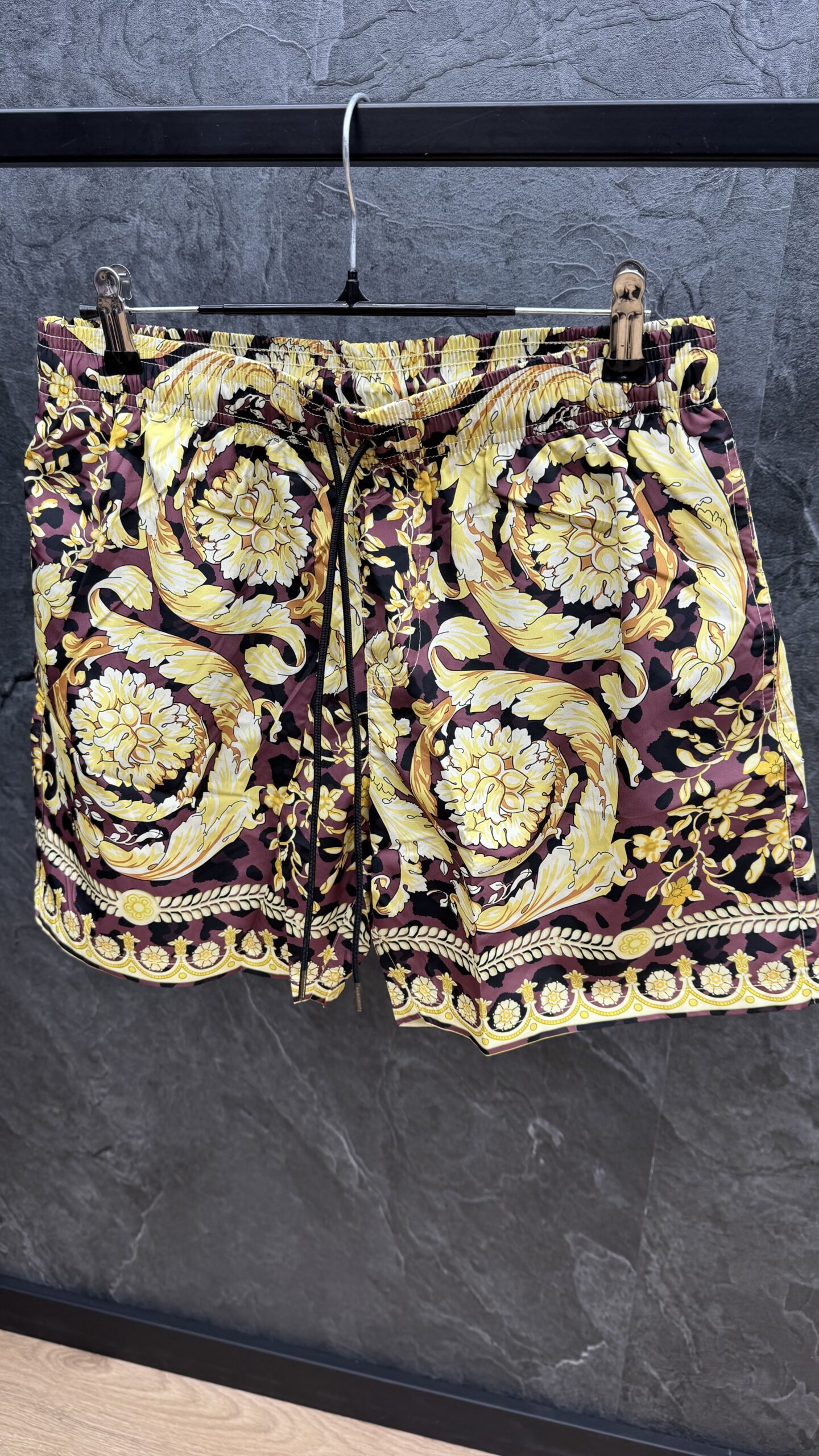 Versace Printed Swim Short - Image 2