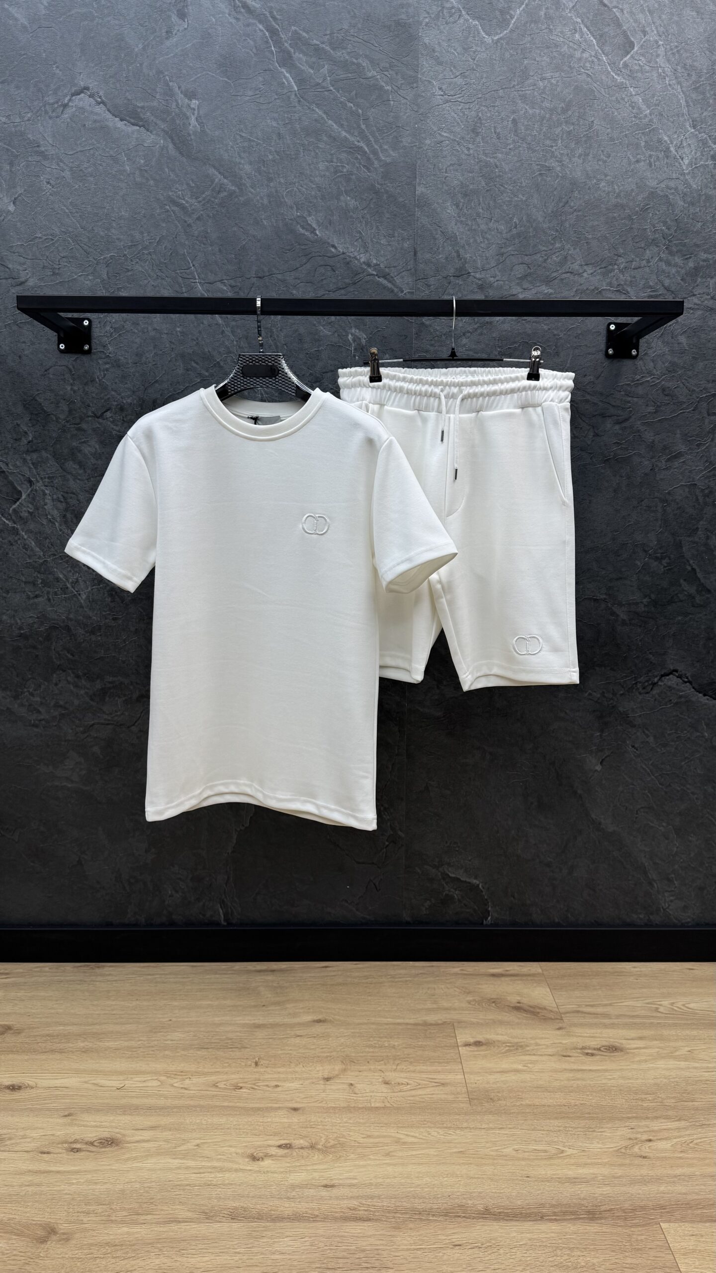 Dior Cd Logo Summer Set White - Image 1