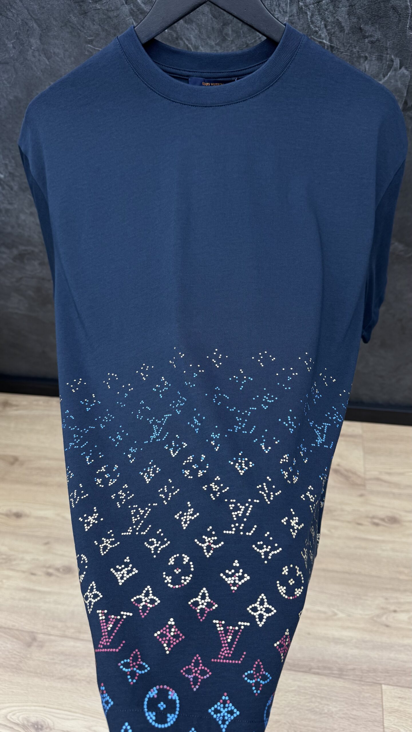 Louis Vuitton Colorway Monogram T Shirt Navy Blue - Image 2