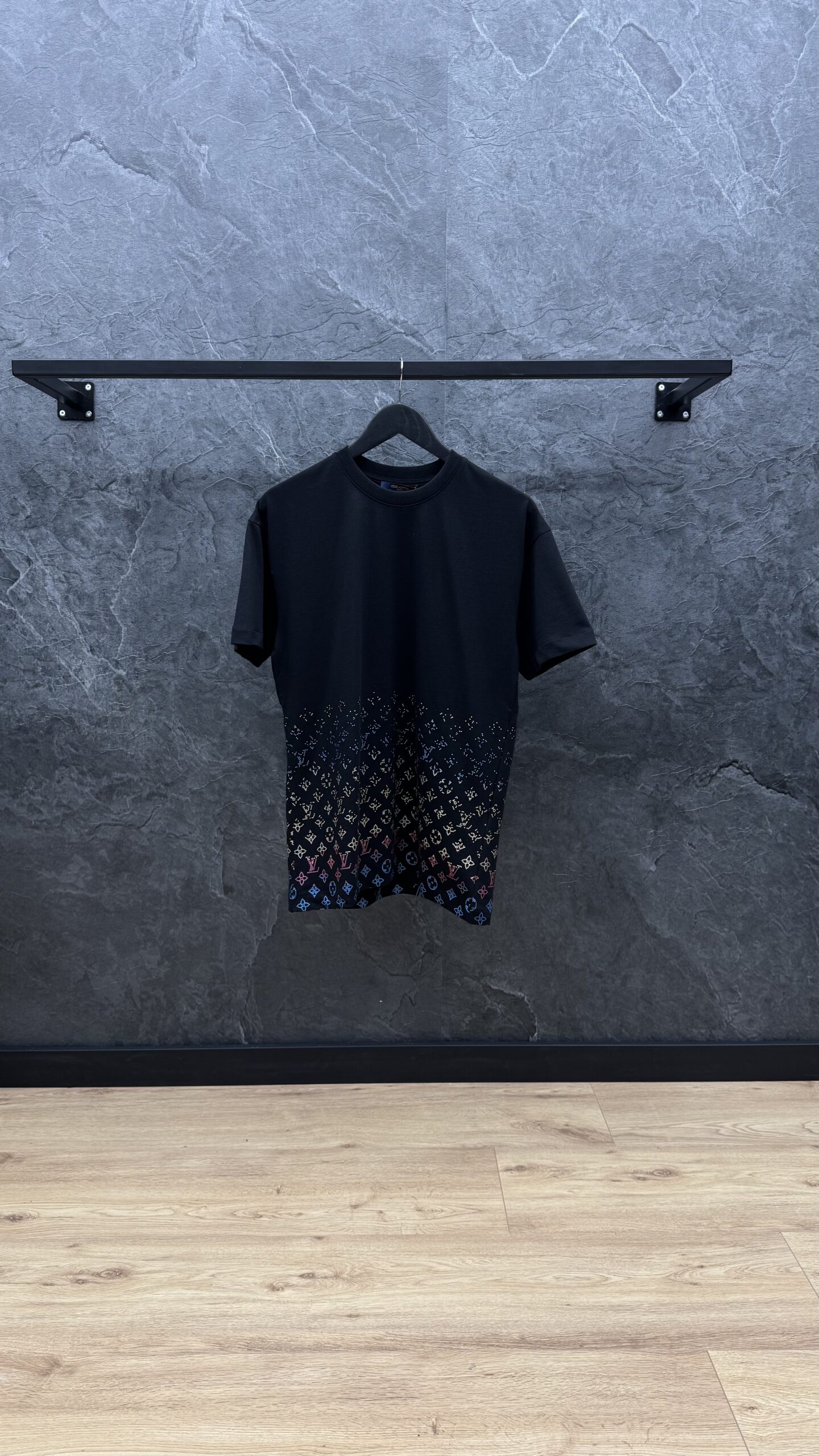 Louis Vuitton Colorway Monogram T Shirt Black - Image 1