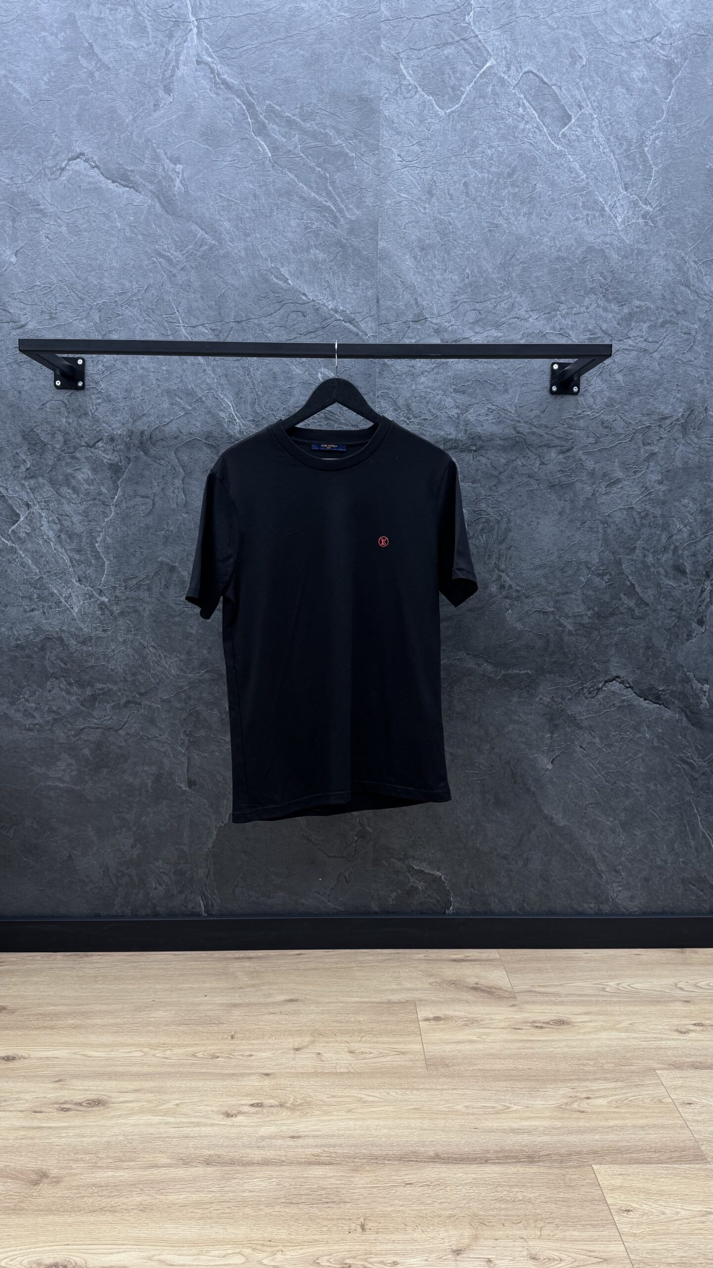 Louis Vuitton Embossed Lv Mini Logo Black - Image 1