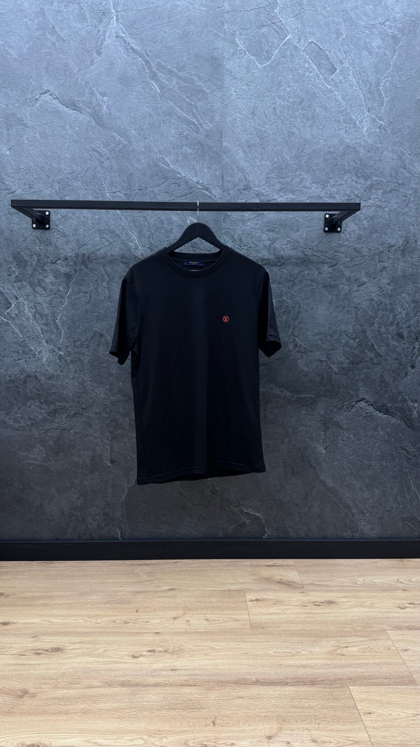 Louis Vuitton Embossed Lv Mini Logo Black