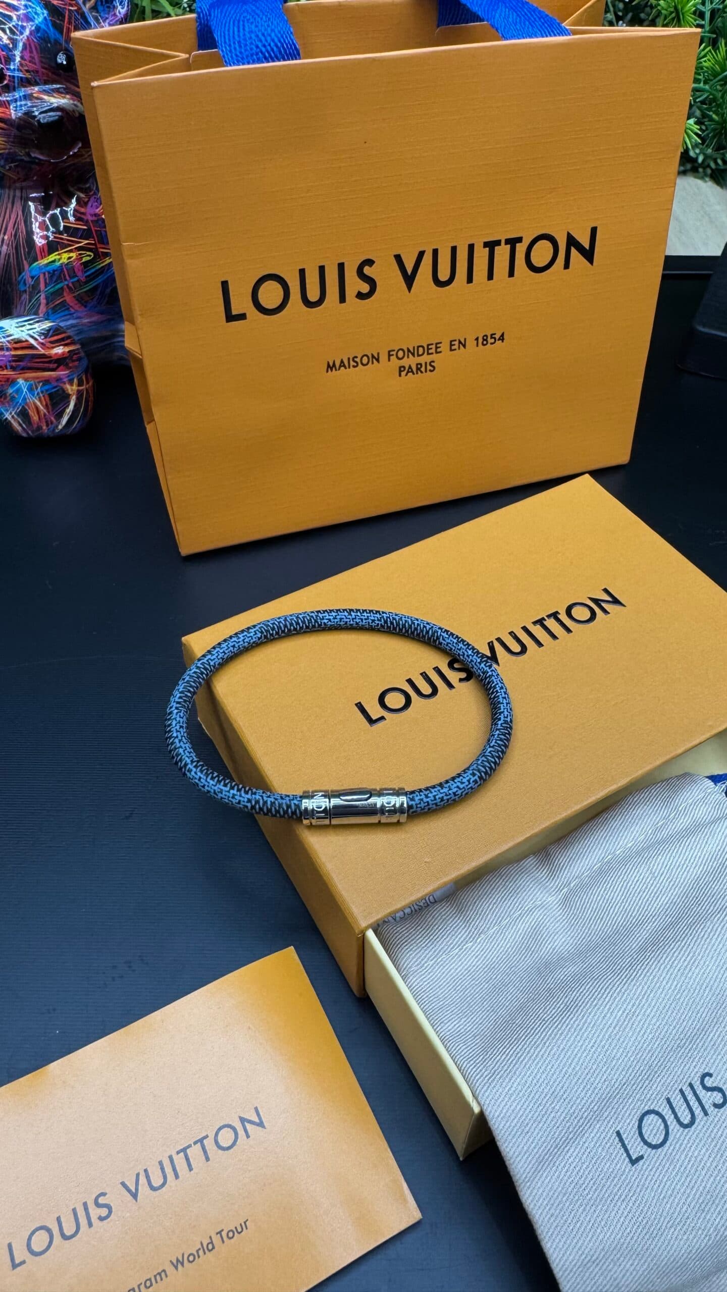 Louis Vuitton Keep It Bracelet ( Men )