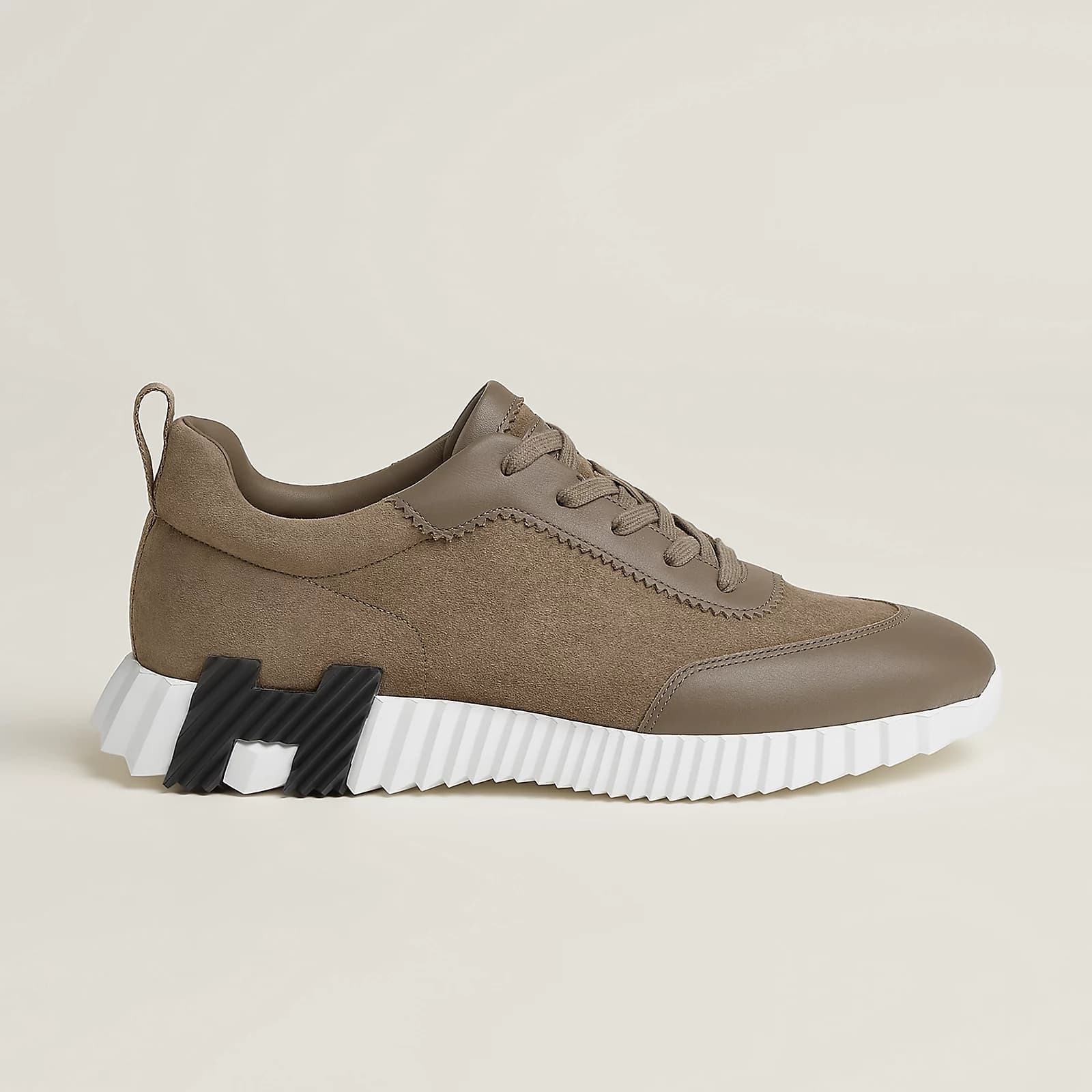 Hermes Bouncing Sneakers Suède Mocha