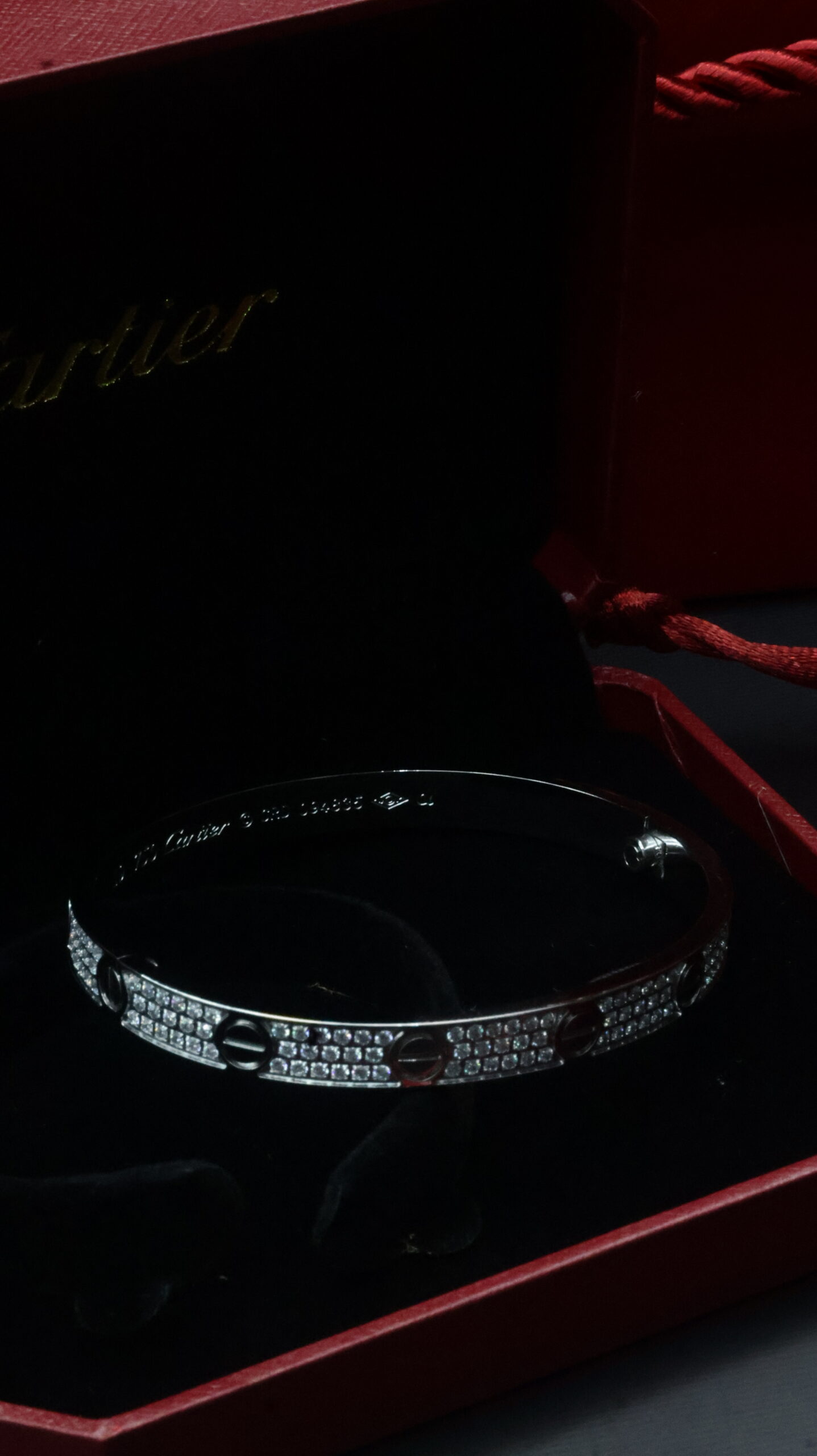 Cartier Love bracelet Silver Jade - Image 2