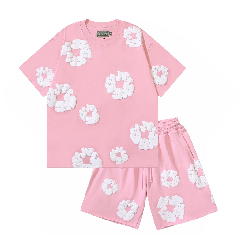 Denim Tears Summer Set Pink - Image 1