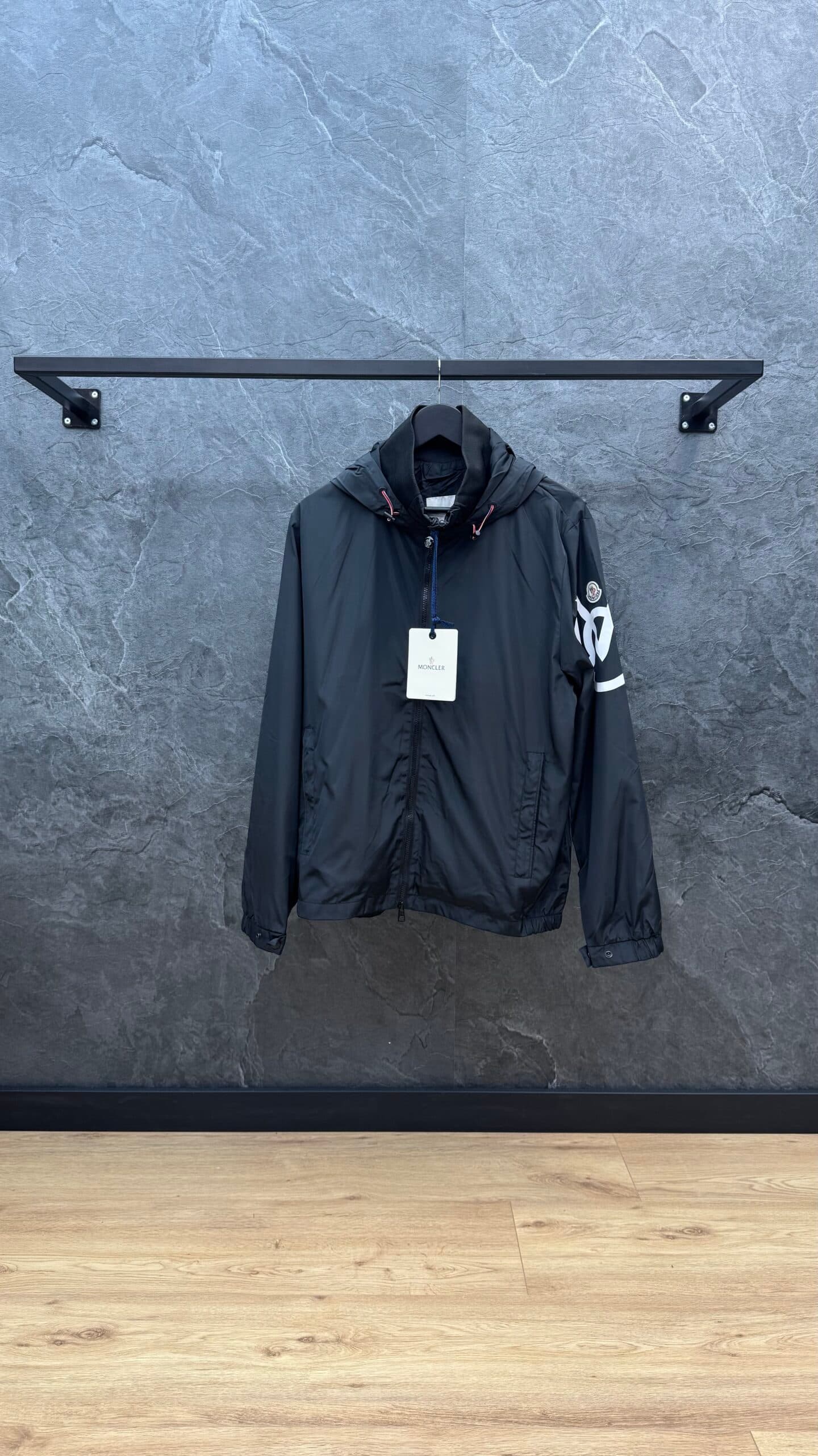 Moncler Grenoble M Logo Jacket Black