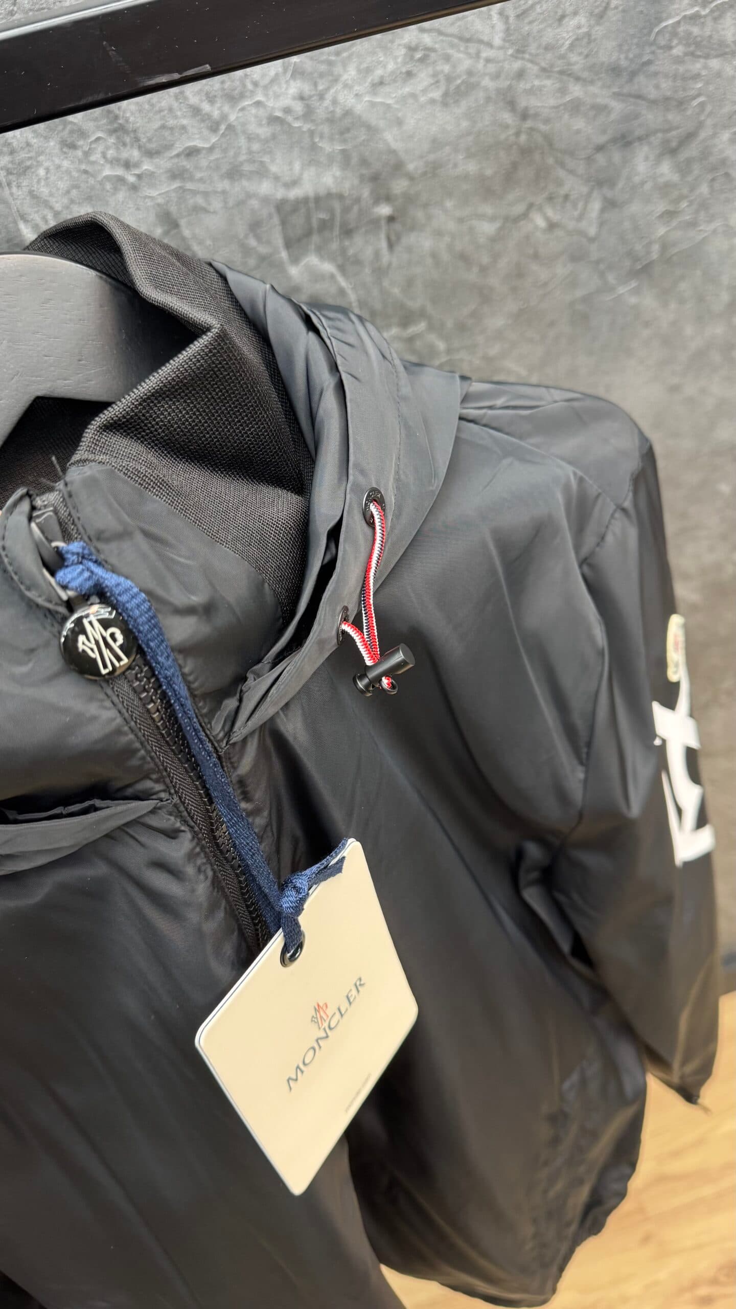 Moncler Grenoble M Logo Jacket Black - Image 3