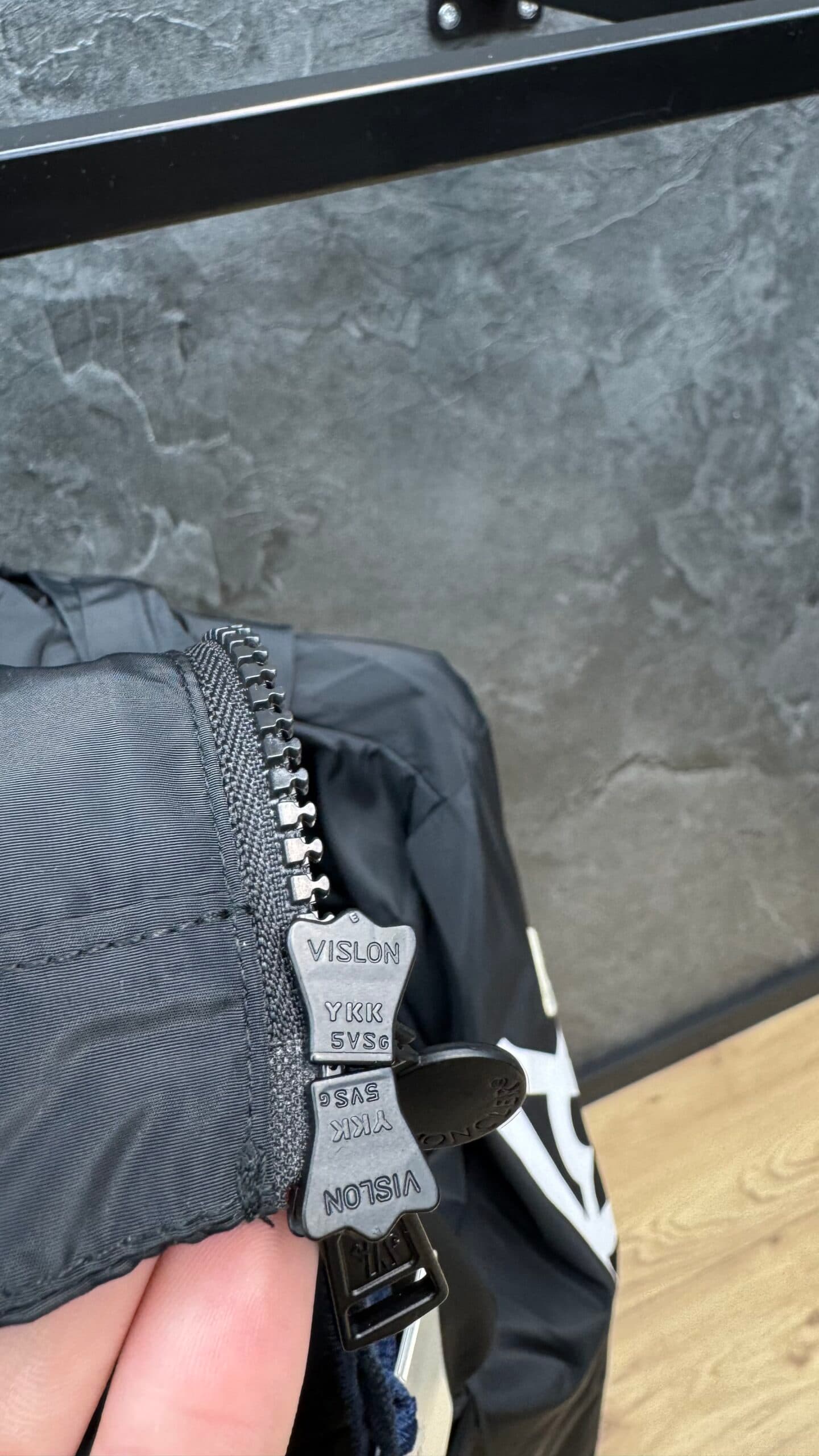 Moncler Grenoble M Logo Jacket Black - Image 4