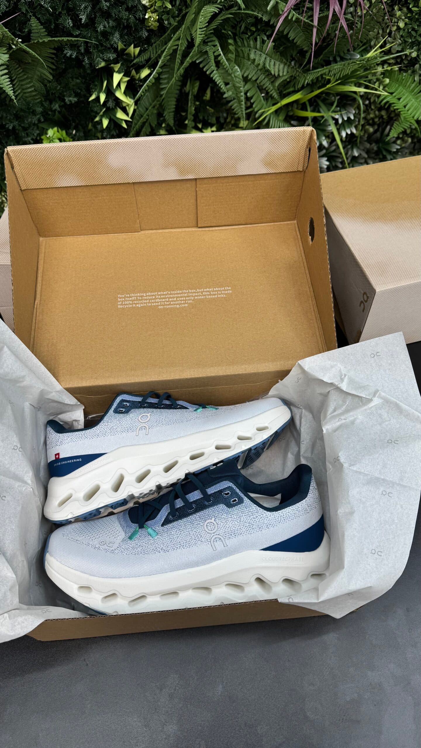 On Running Cloudtilt Sneaker White Blue