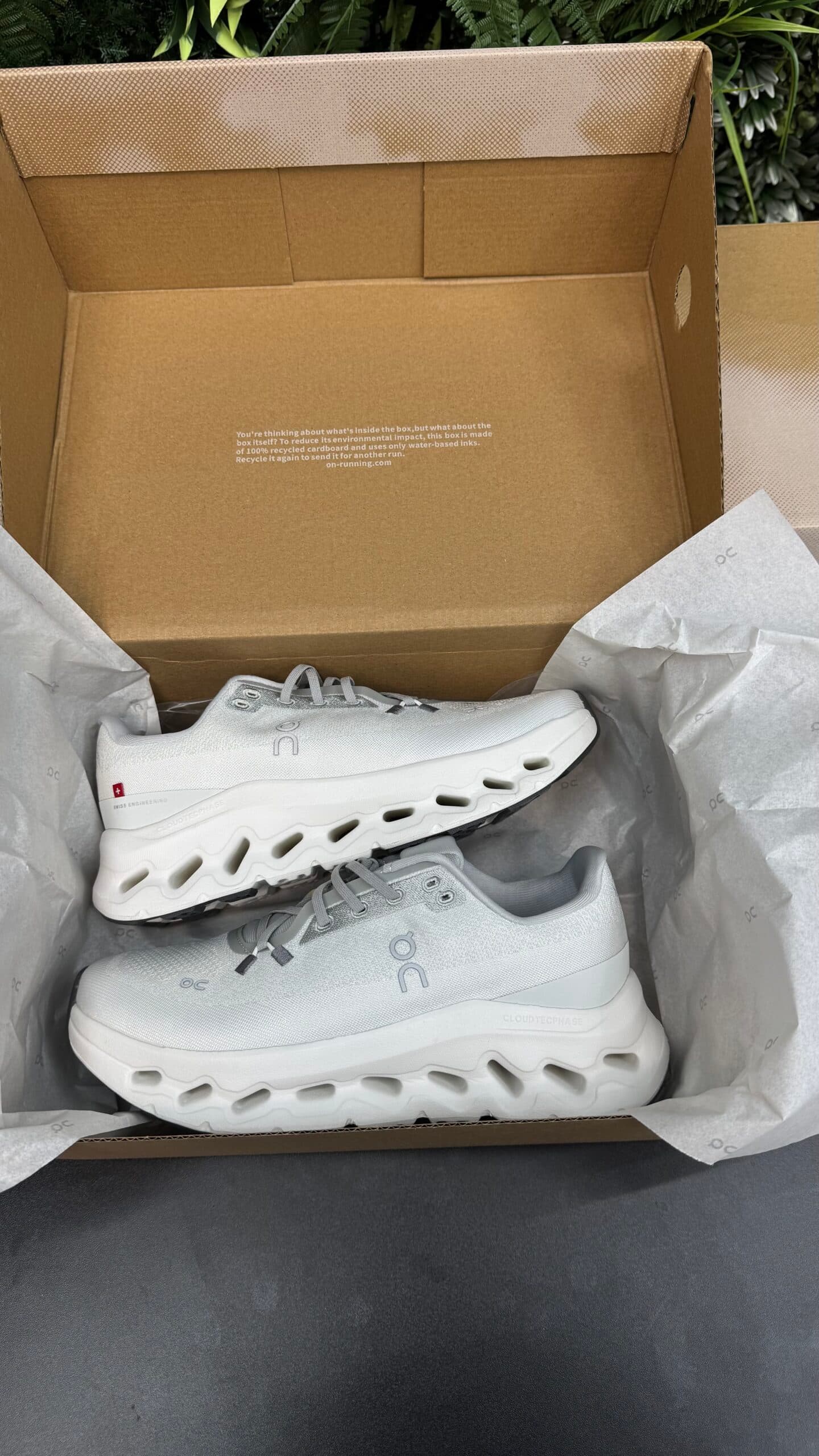 On Running Cloudtilt Sneakers White Ice Grey