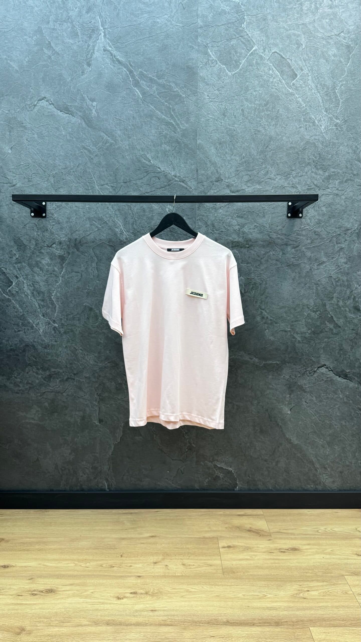 Jacquemus Gros Grain T-shirt Pink