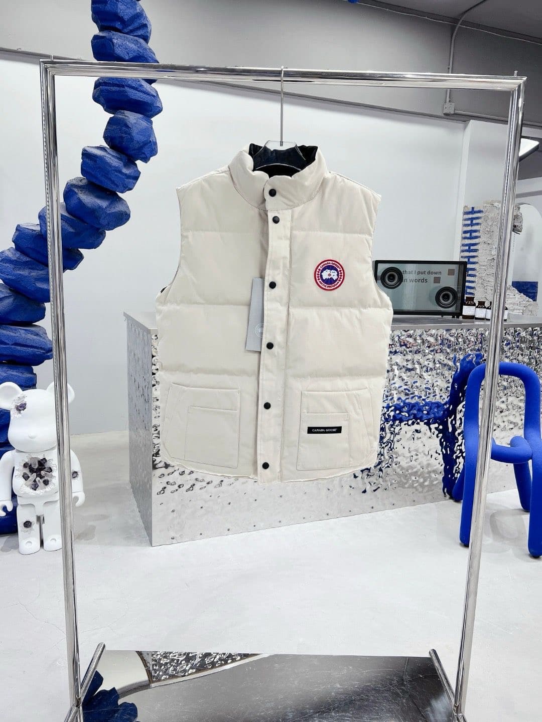 Canada Goose Freestyle Bodywarmer White