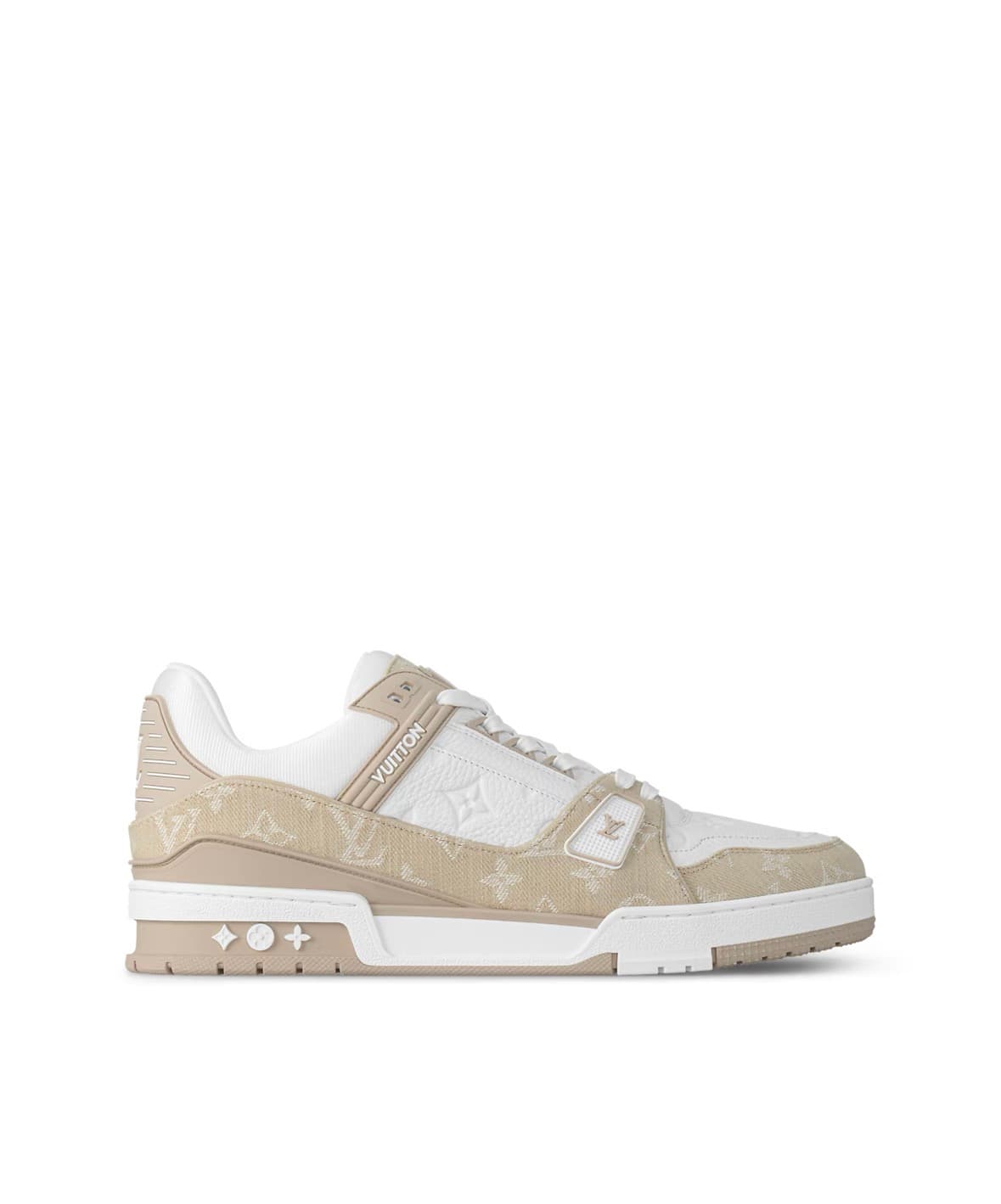 Louis Vuitton Monogram Trainers Beige