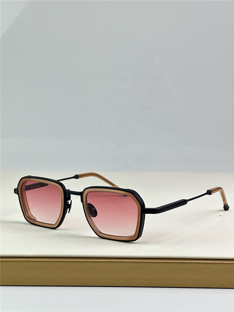 John Dalia Cillian Glasses Black Red