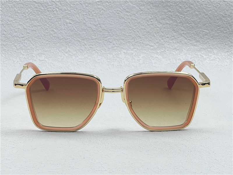 John Dalia Andre Glasses Brown Gold - Image 2