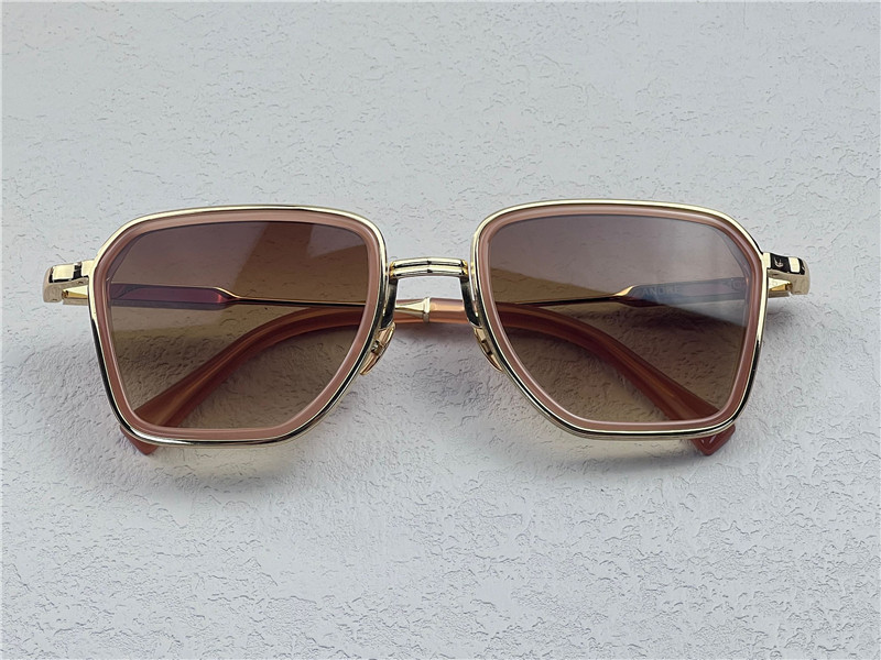 John Dalia Andre Glasses Brown Gold - Image 3